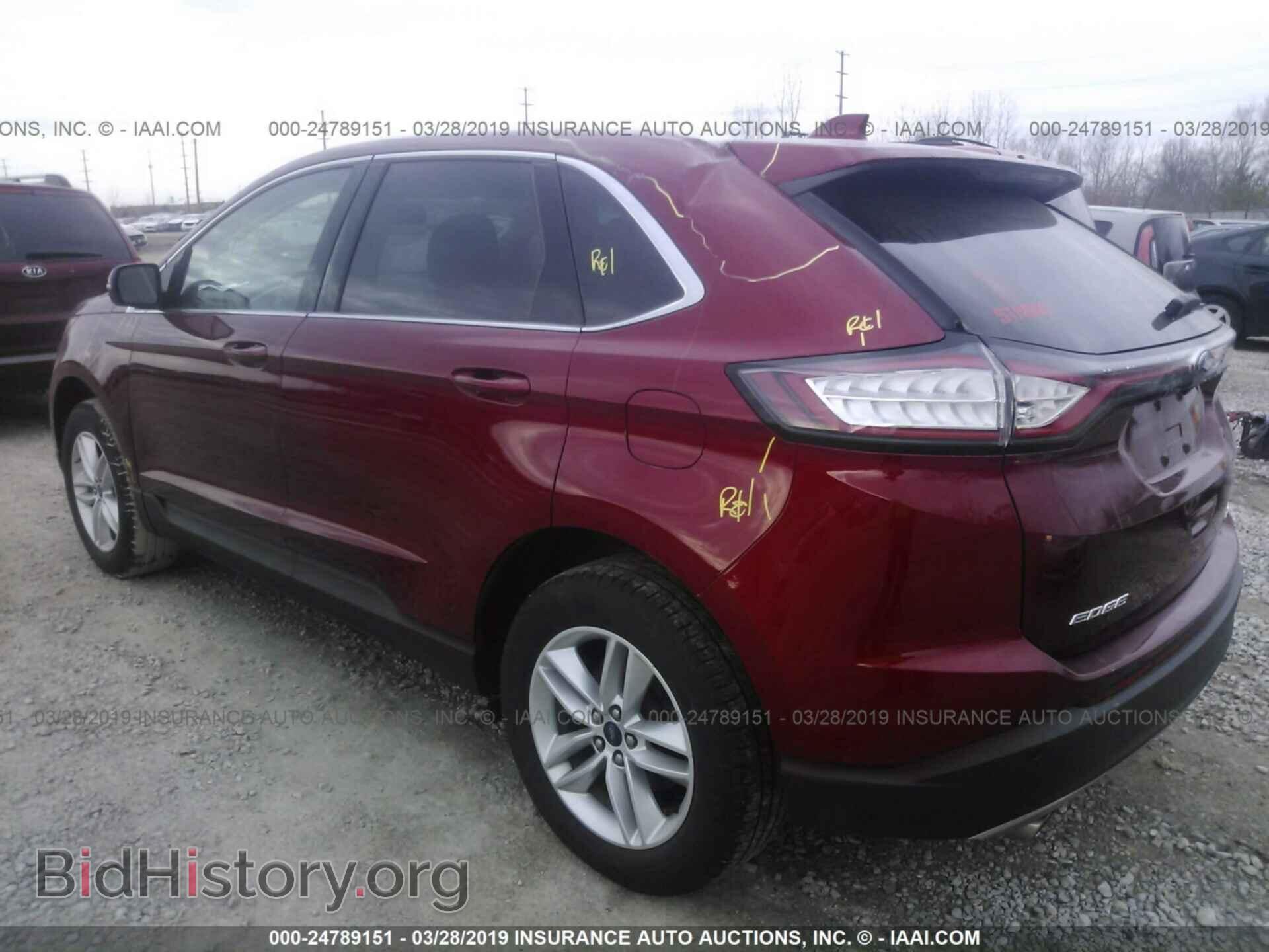 2015 FORD EDGE - VIN: 2FMTK4J90FBC31544 - Фото 3