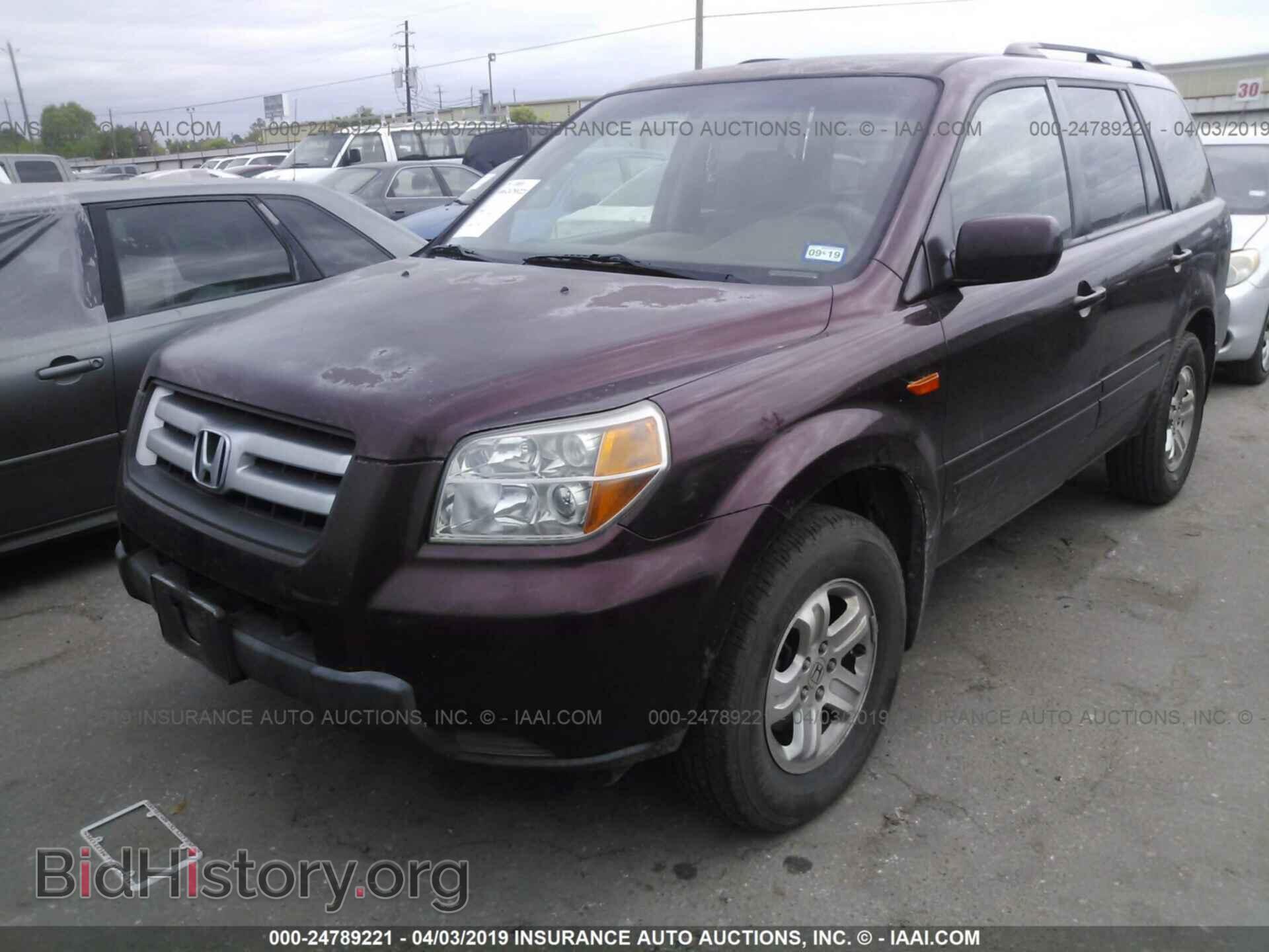 2008 HONDA PILOT - VIN: 5FNYF28268B013917 - Фото 2