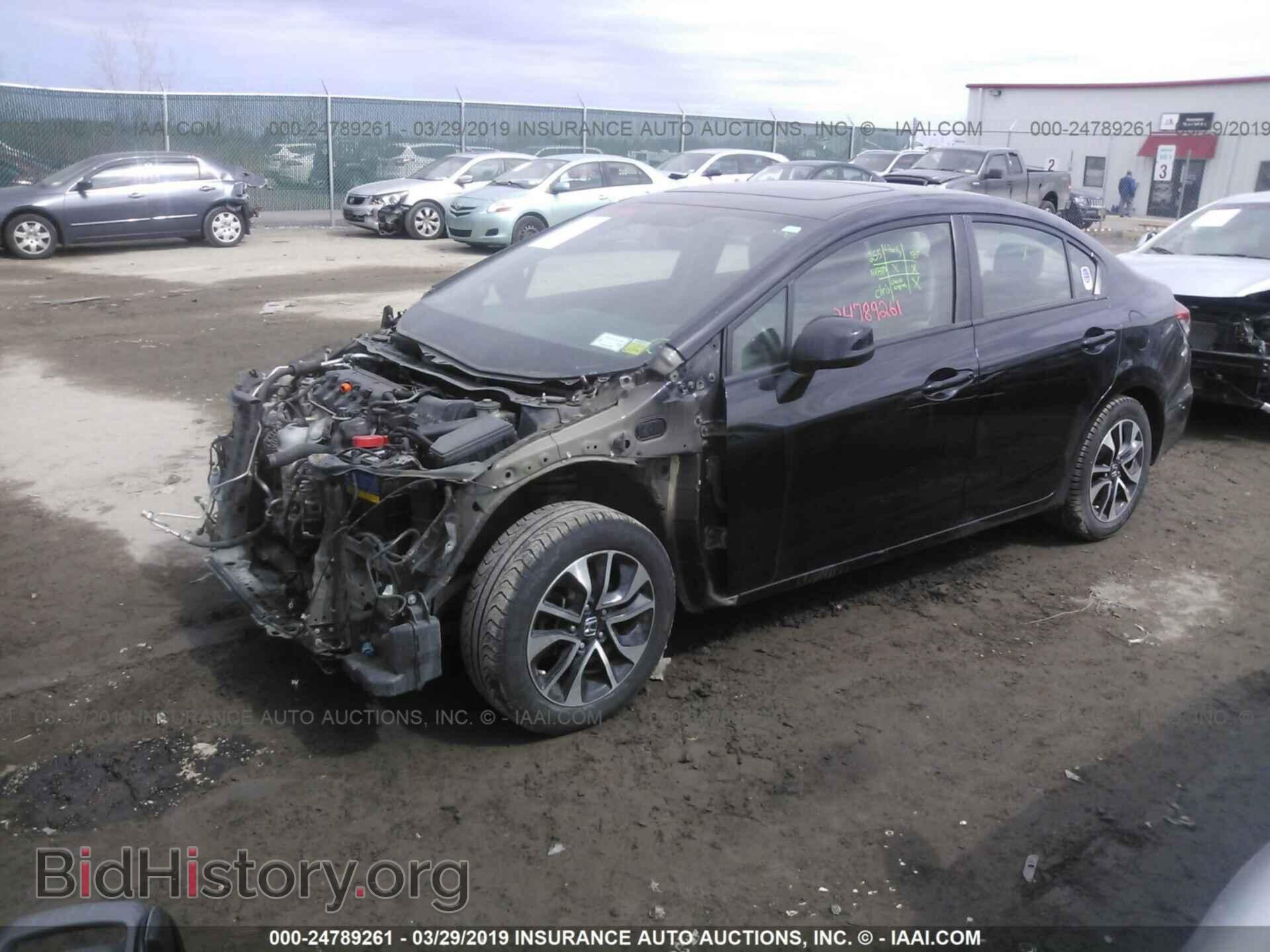 2013 HONDA CIVIC - VIN: 19XFB2F8XDE202693 - Фото 2