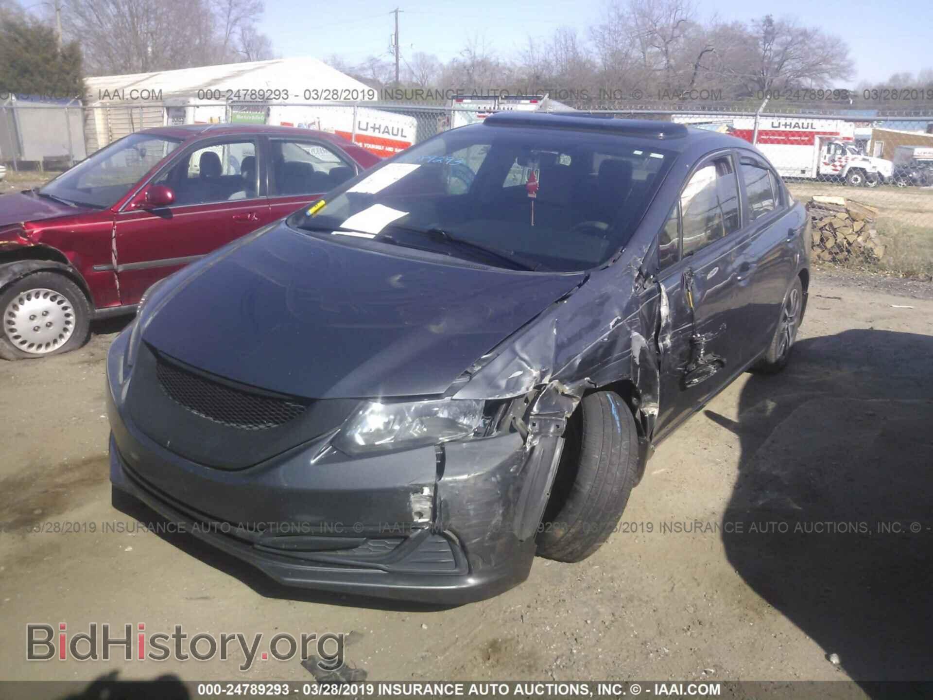 2013 HONDA CIVIC - VIN: 19XFB2F81DE235338 - Фото 2