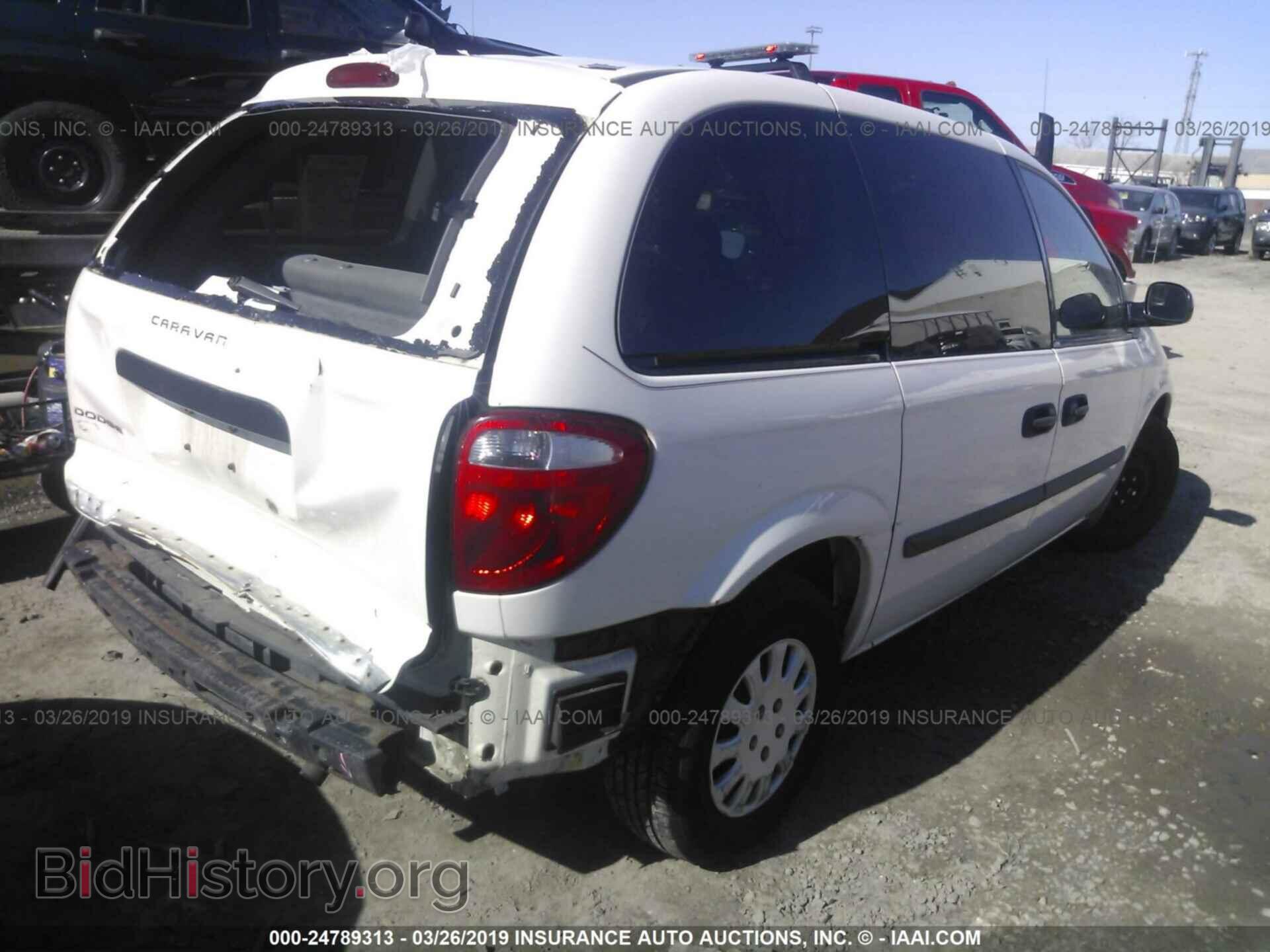 2007 DODGE CARAVAN - VIN: 1D8GP25E47B208263 - Фото 4
