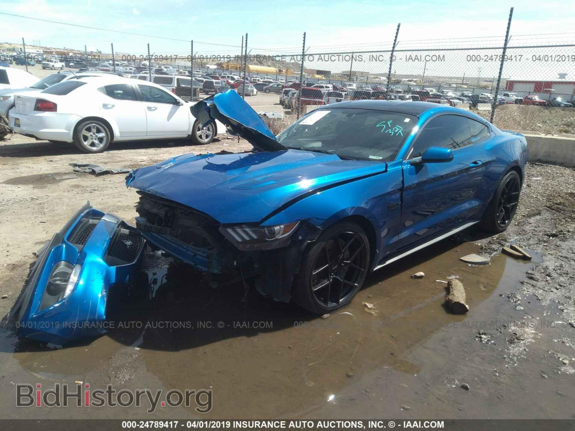 2017 FORD MUSTANG - VIN: 1FA6P8CF7H5250280 - Фото 2