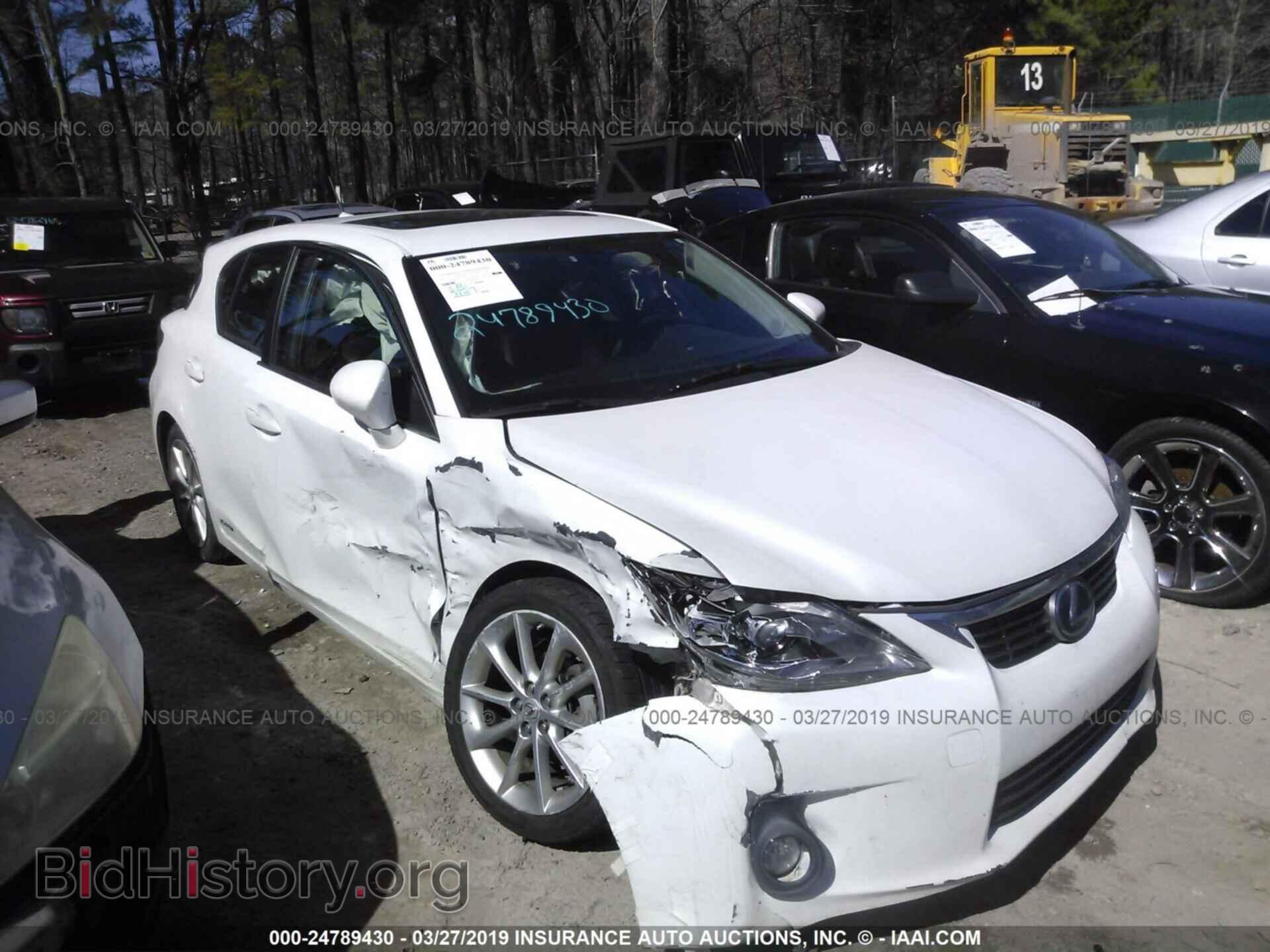 Фотография JTHKD5BH1B2031728 - LEXUS CT 2011