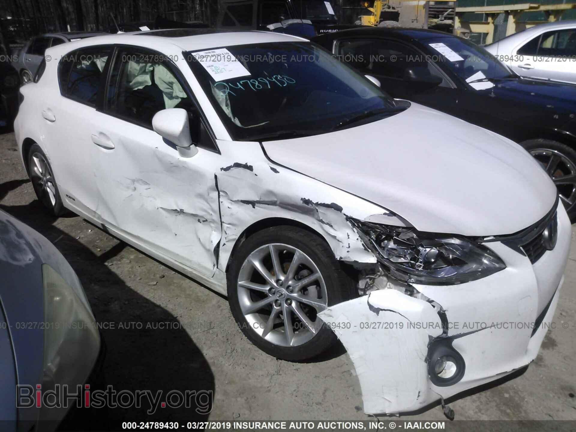 2011 LEXUS CT - VIN: JTHKD5BH1B2031728 - Фото 6