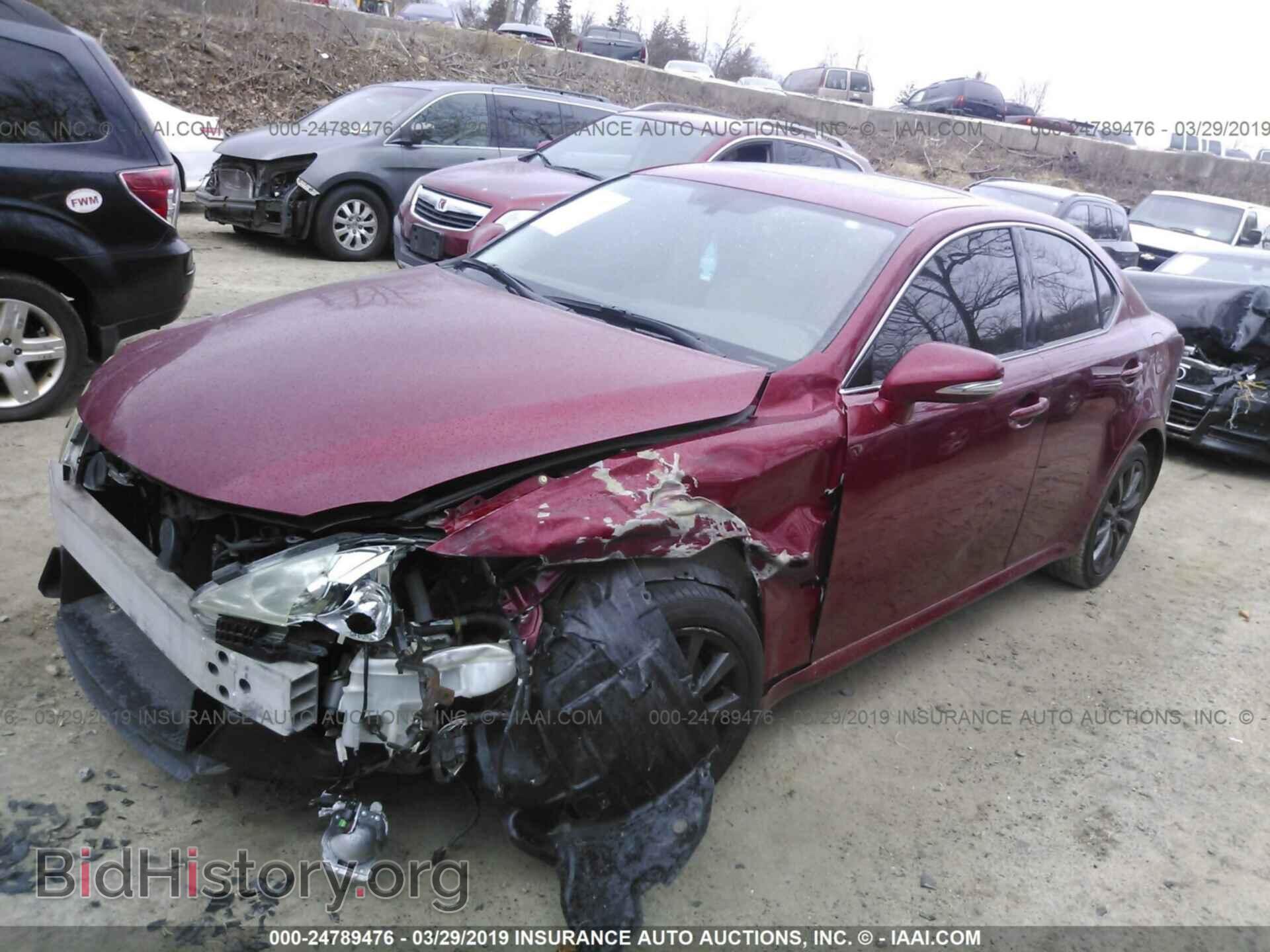 2011 LEXUS IS - VIN: JTHCF5C21B5051291 - Фото 2