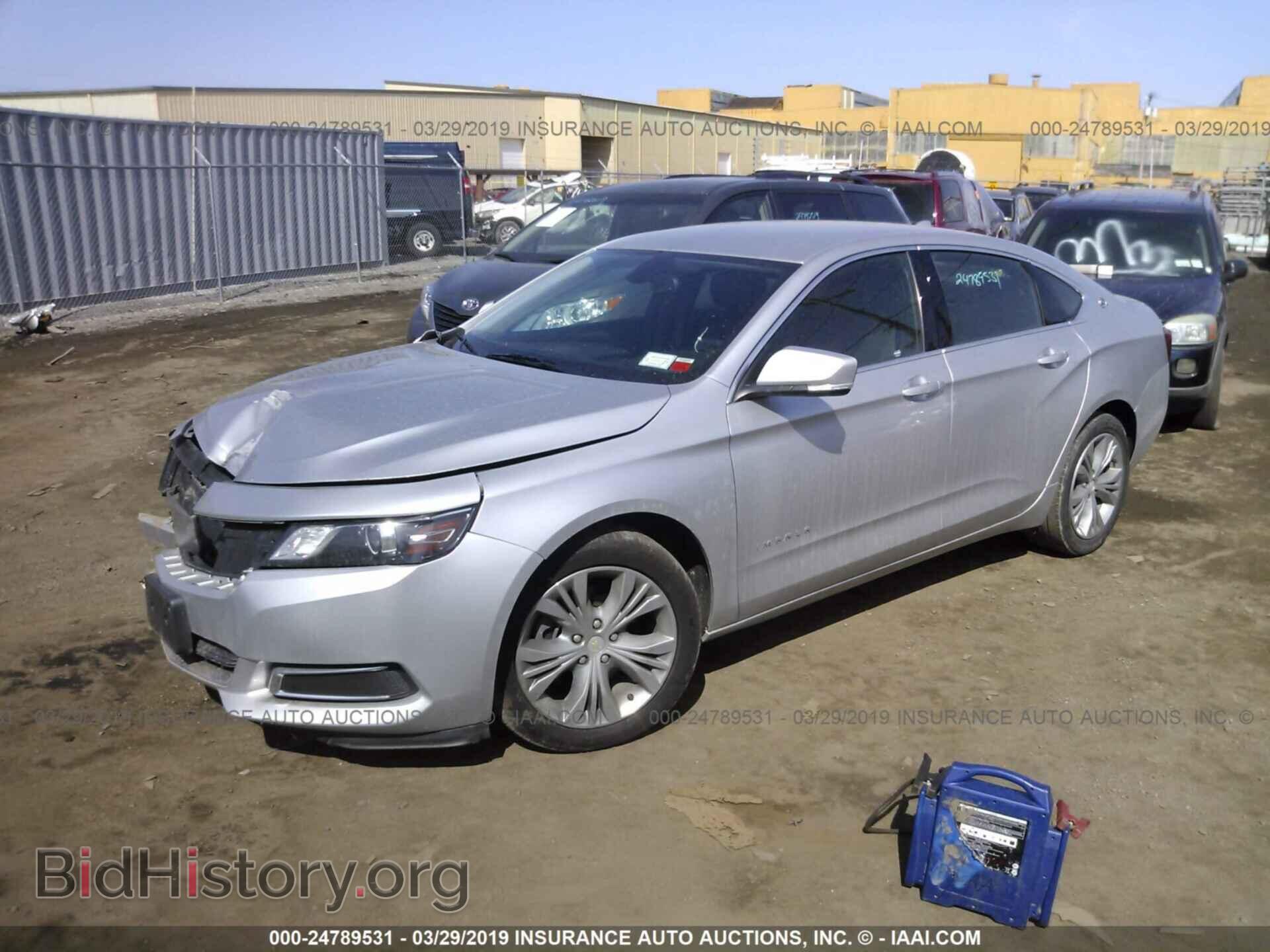 2014 CHEVROLET IMPALA - VIN: 1G1115SL3EU161862 - Фото 2