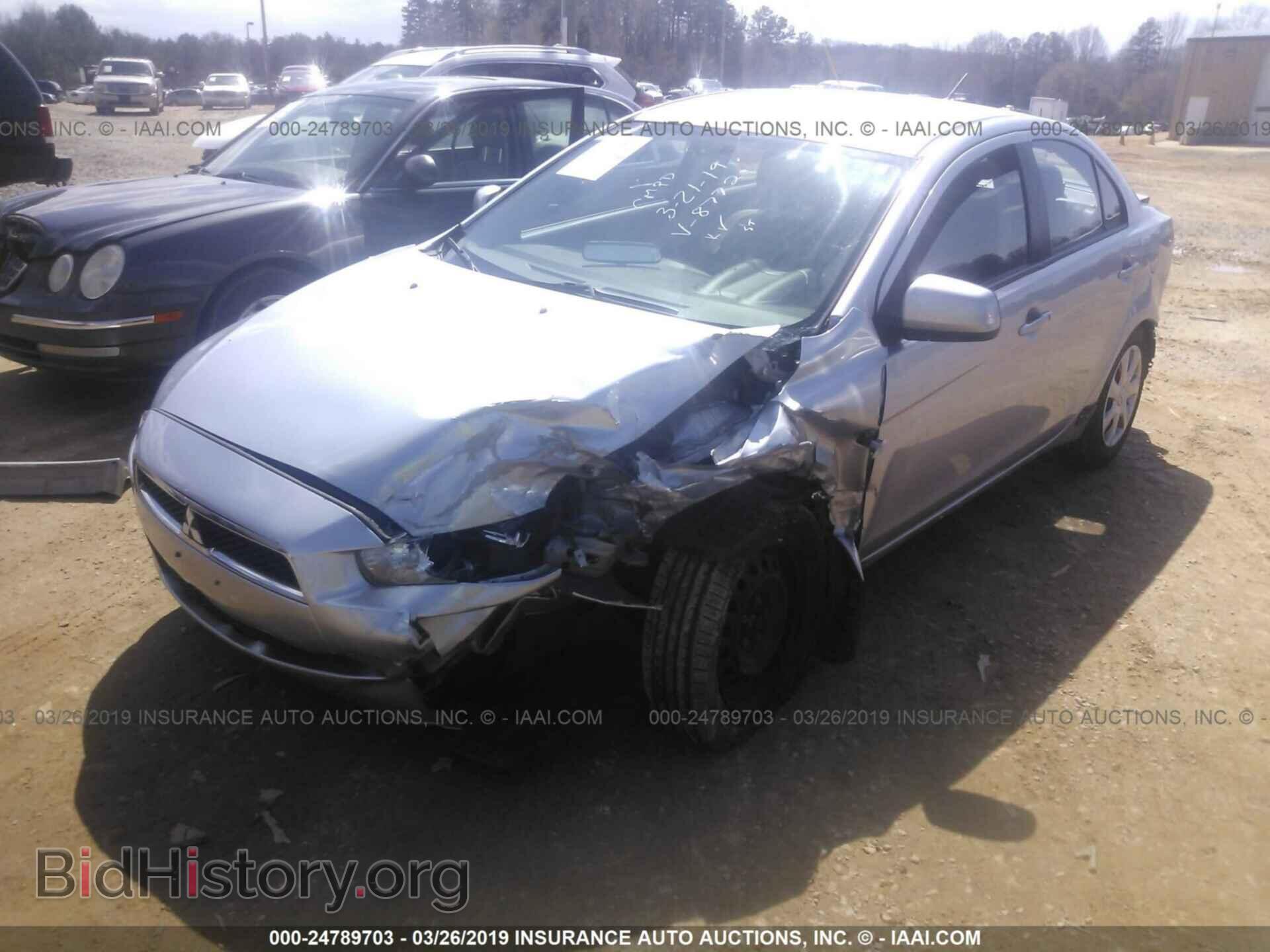 2014 MITSUBISHI LANCER - VIN: JA32U2FU7EU018772 - Фото 2