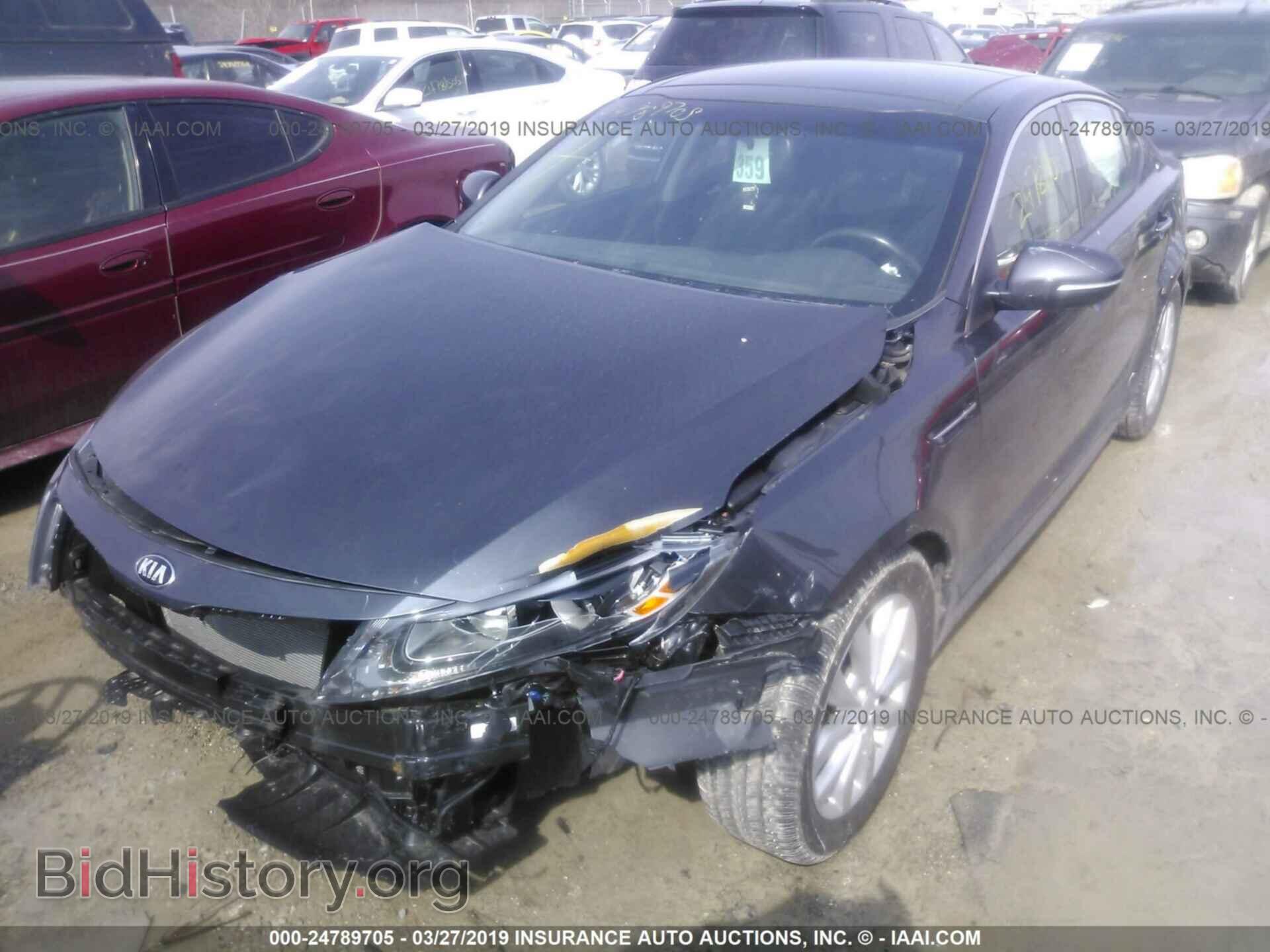 2015 KIA OPTIMA - VIN: 5XXGN4A70FG493866 - Фото 2
