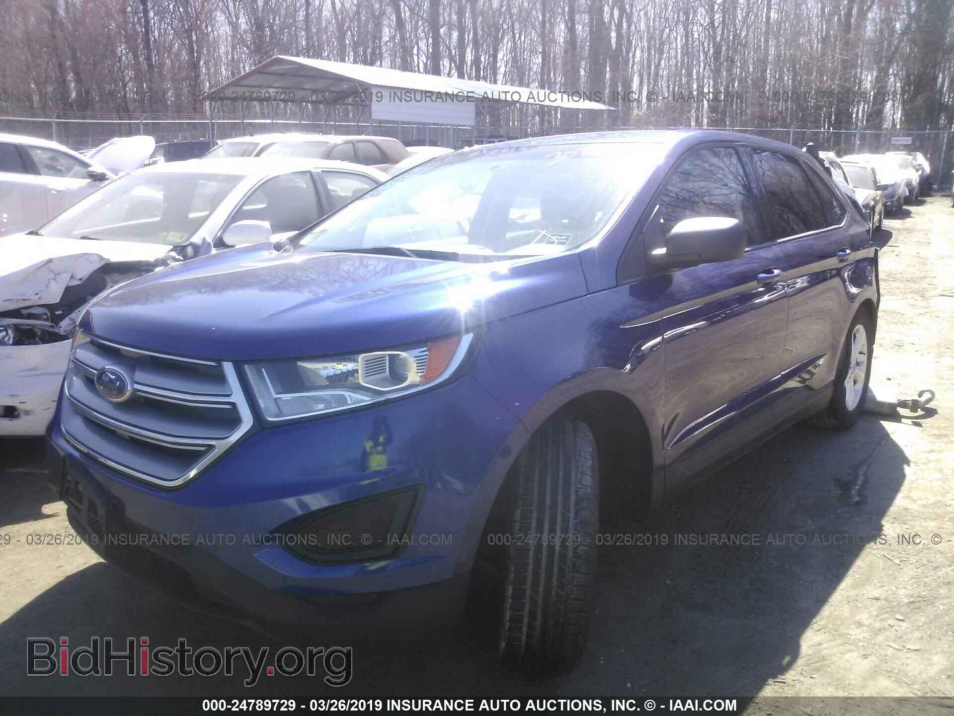 2015 FORD EDGE - VIN: 2FMTK4G86FBC19266 - Photo 2