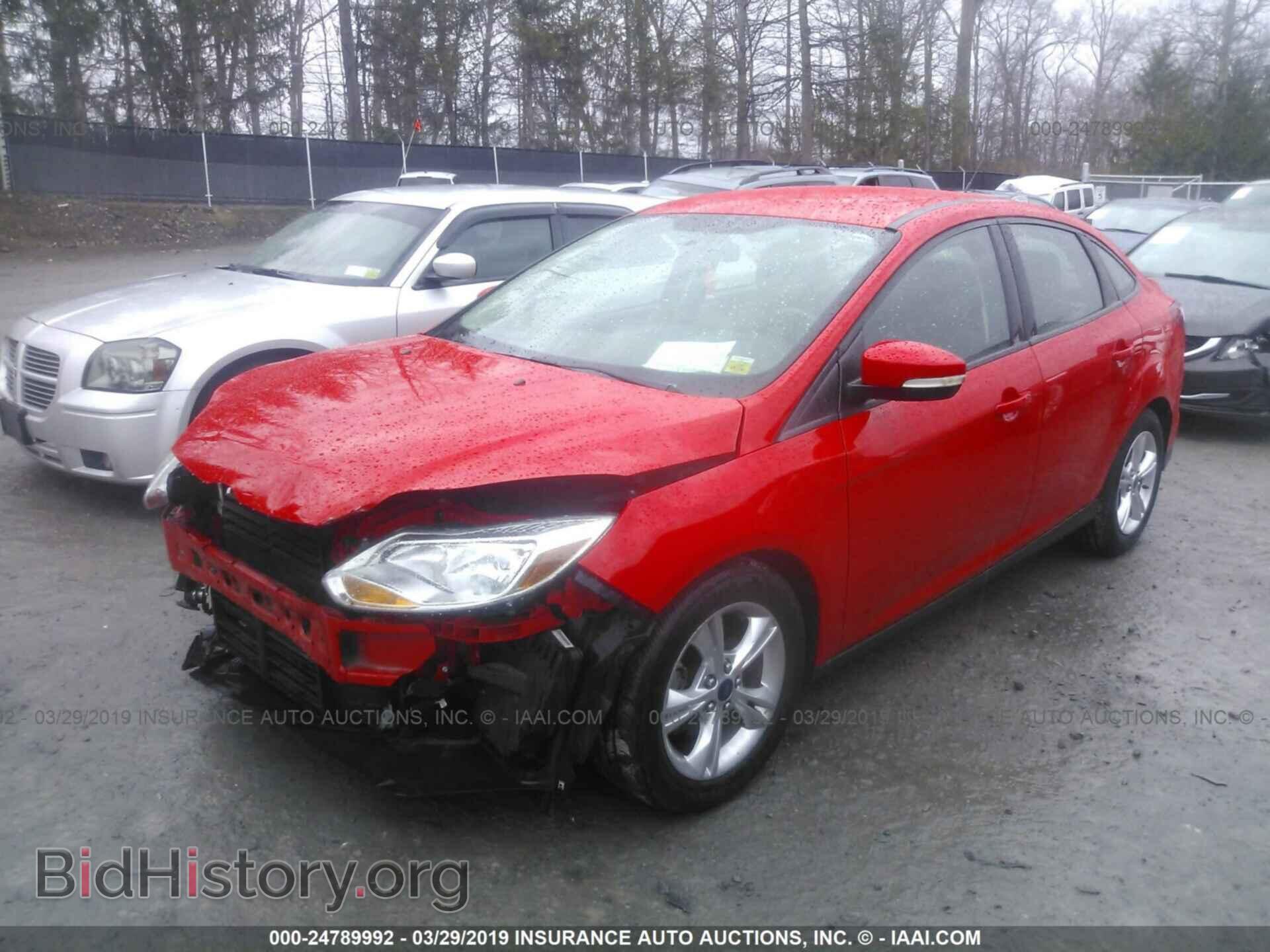 2014 FORD FOCUS - VIN: 1FADP3F2XEL280125 - Фото 2