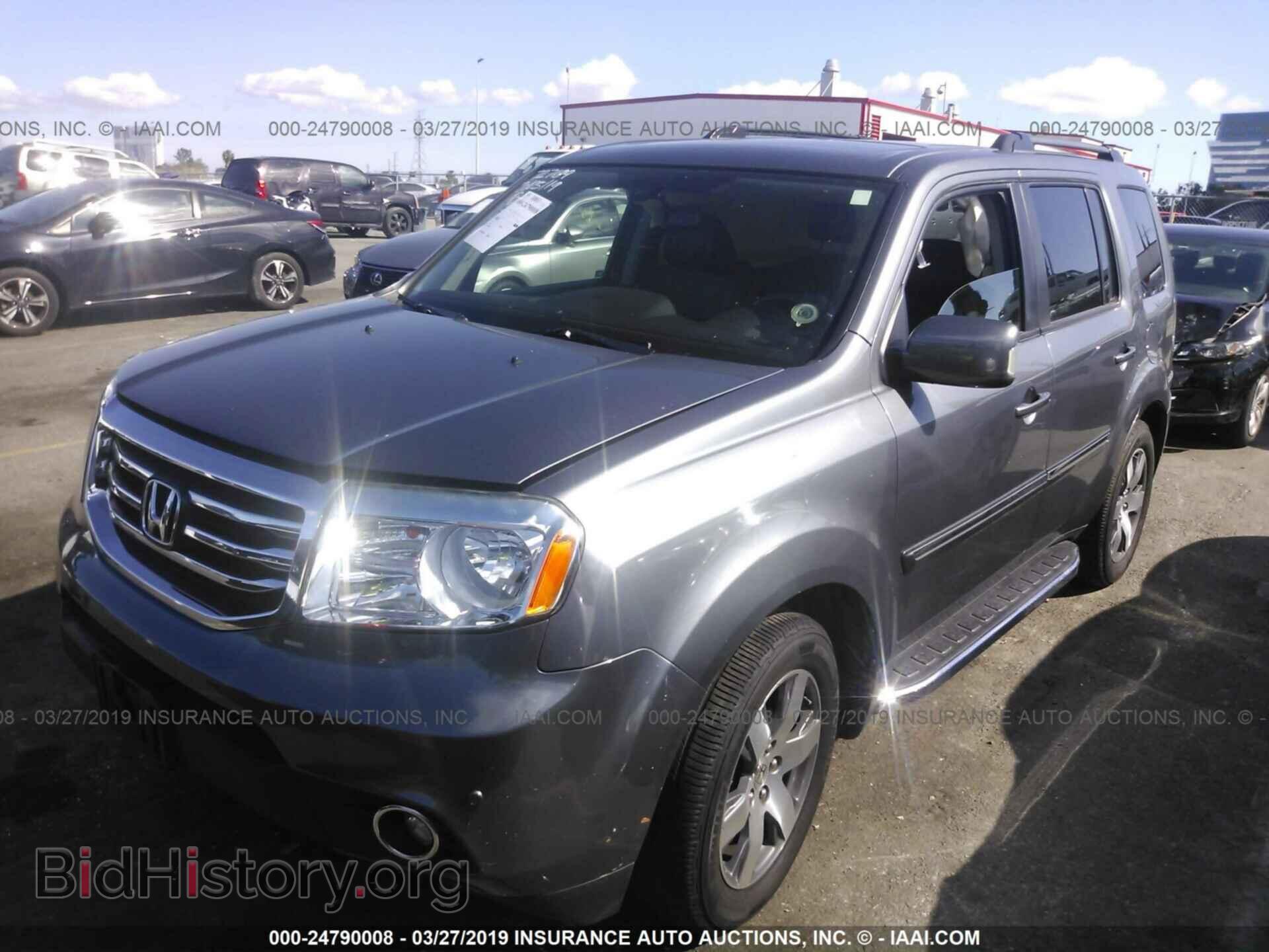 2013 HONDA PILOT - VIN: 5FNYF3H91DB017421 - Фото 2