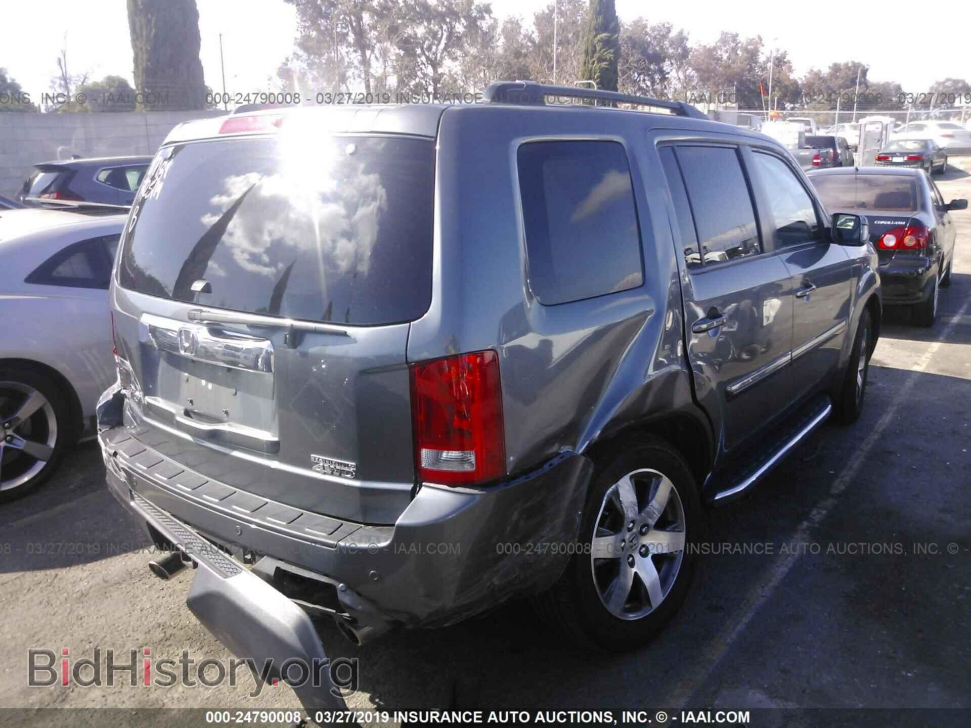 2013 HONDA PILOT - VIN: 5FNYF3H91DB017421 - Фото 4