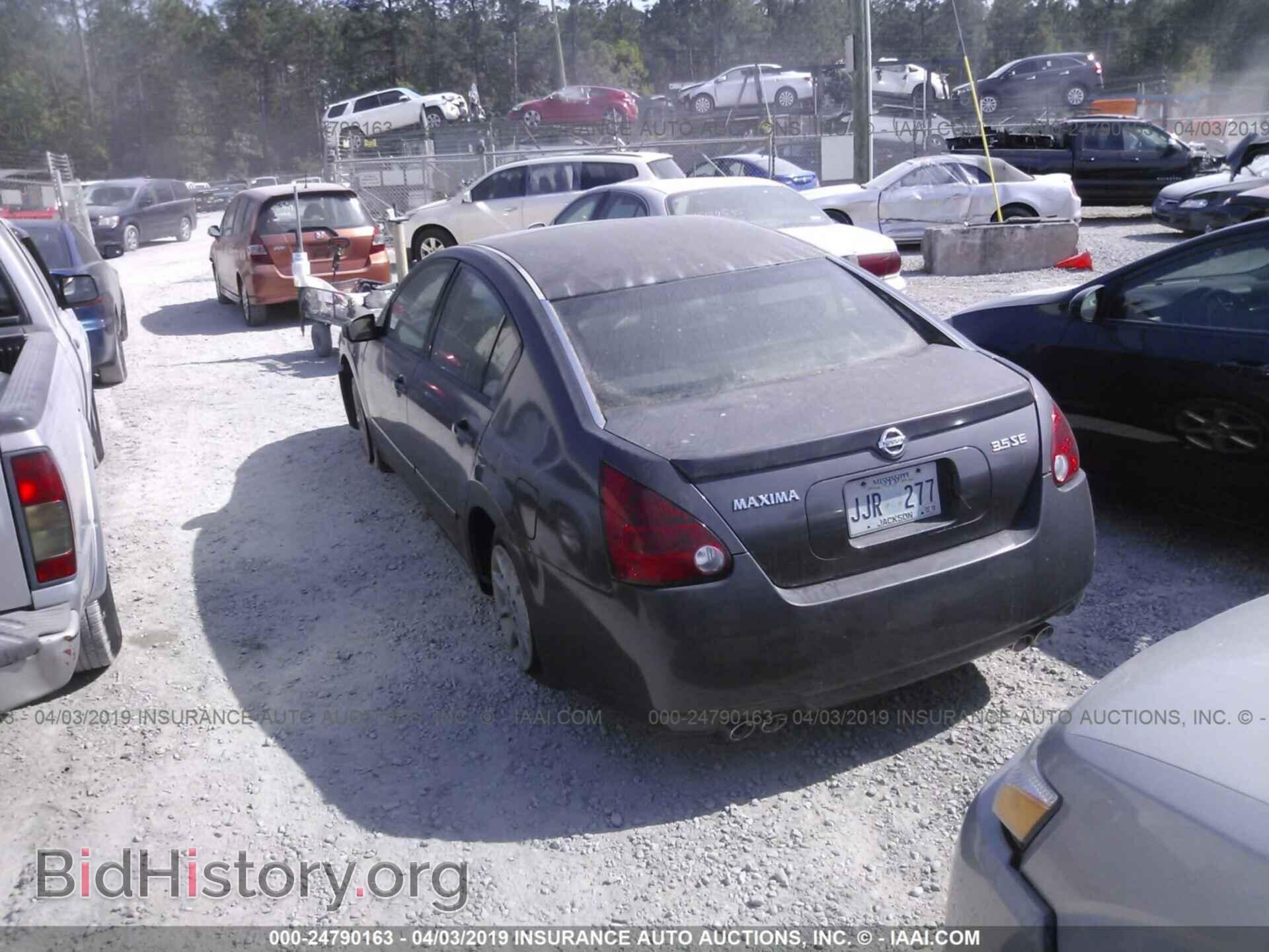2006 NISSAN MAXIMA - VIN: 1N4BA41E26C827003 - Фото 3