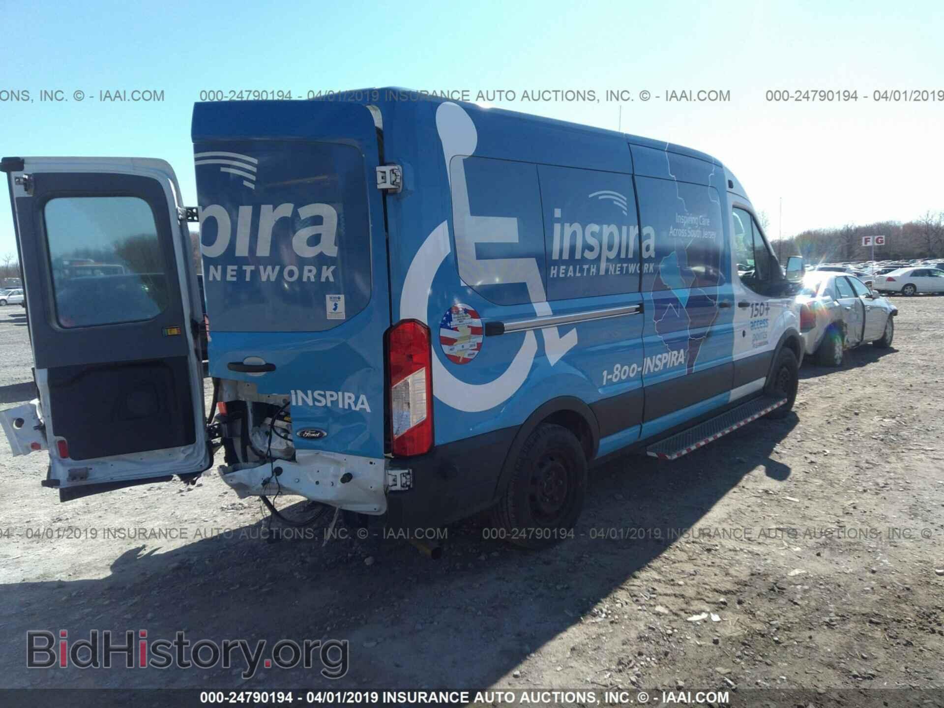 2017 FORD TRANSIT - VIN: 1FTYE2CMXHKA68823 - Фото 4
