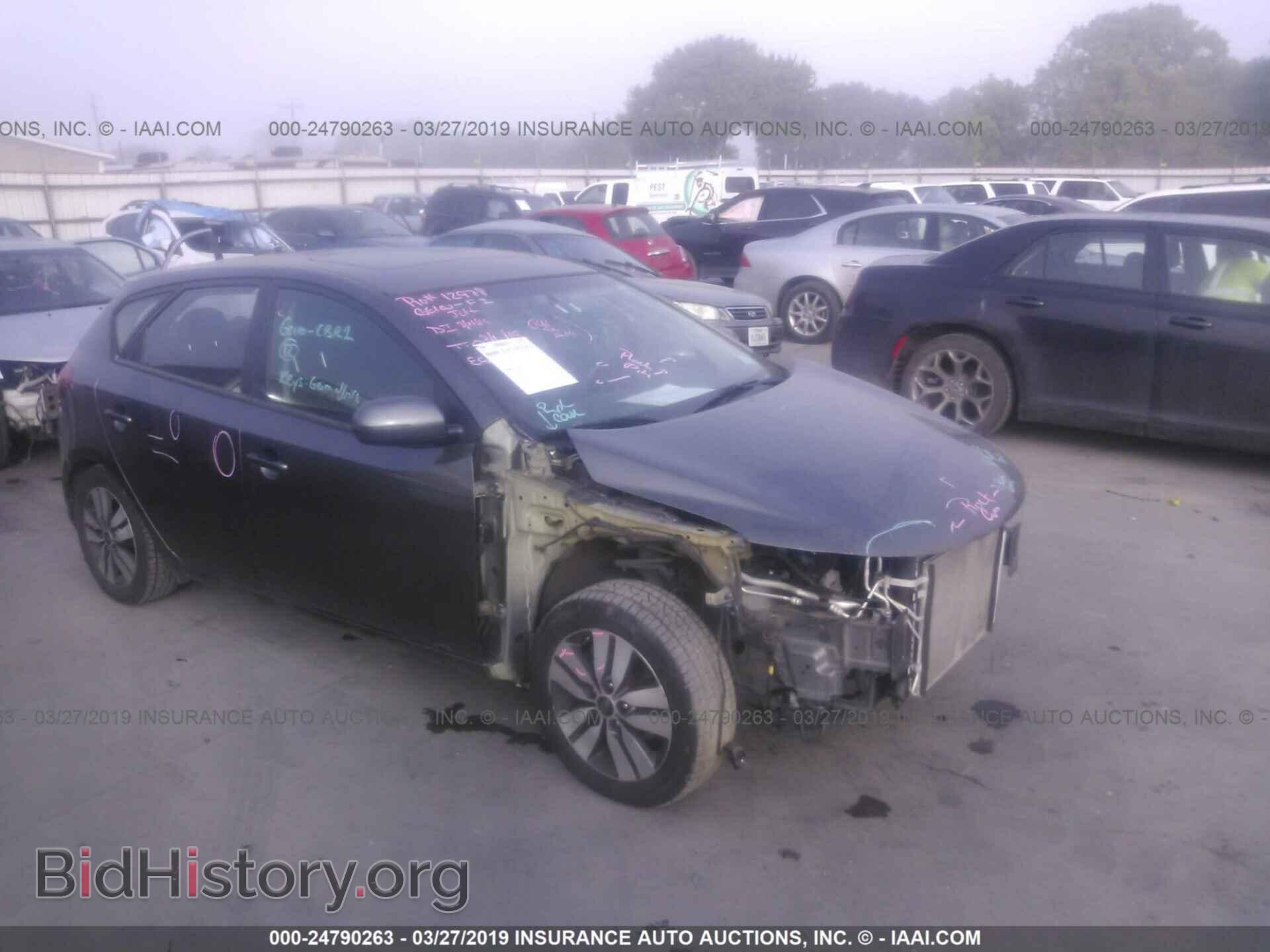 Photo KNAFU5A20D5693802 - KIA FORTE 2013