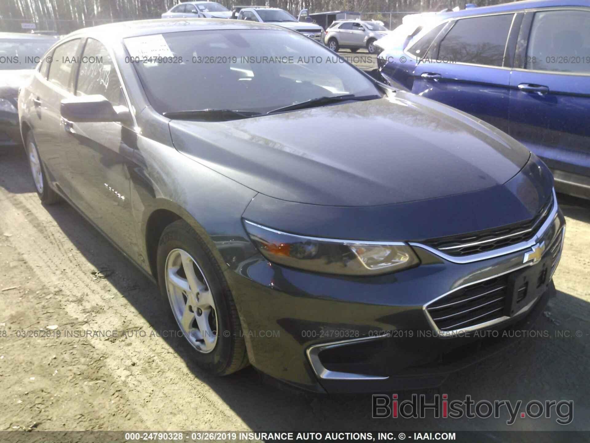 Photo 1G1ZB5ST3HF127204 - CHEVROLET MALIBU 2017