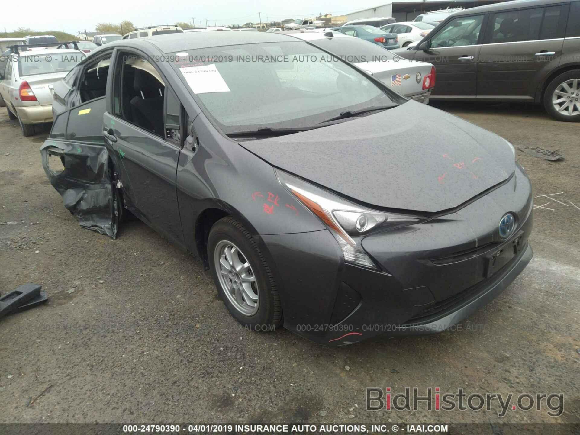 Photo JTDKBRFU6J3070586 - TOYOTA PRIUS 2018