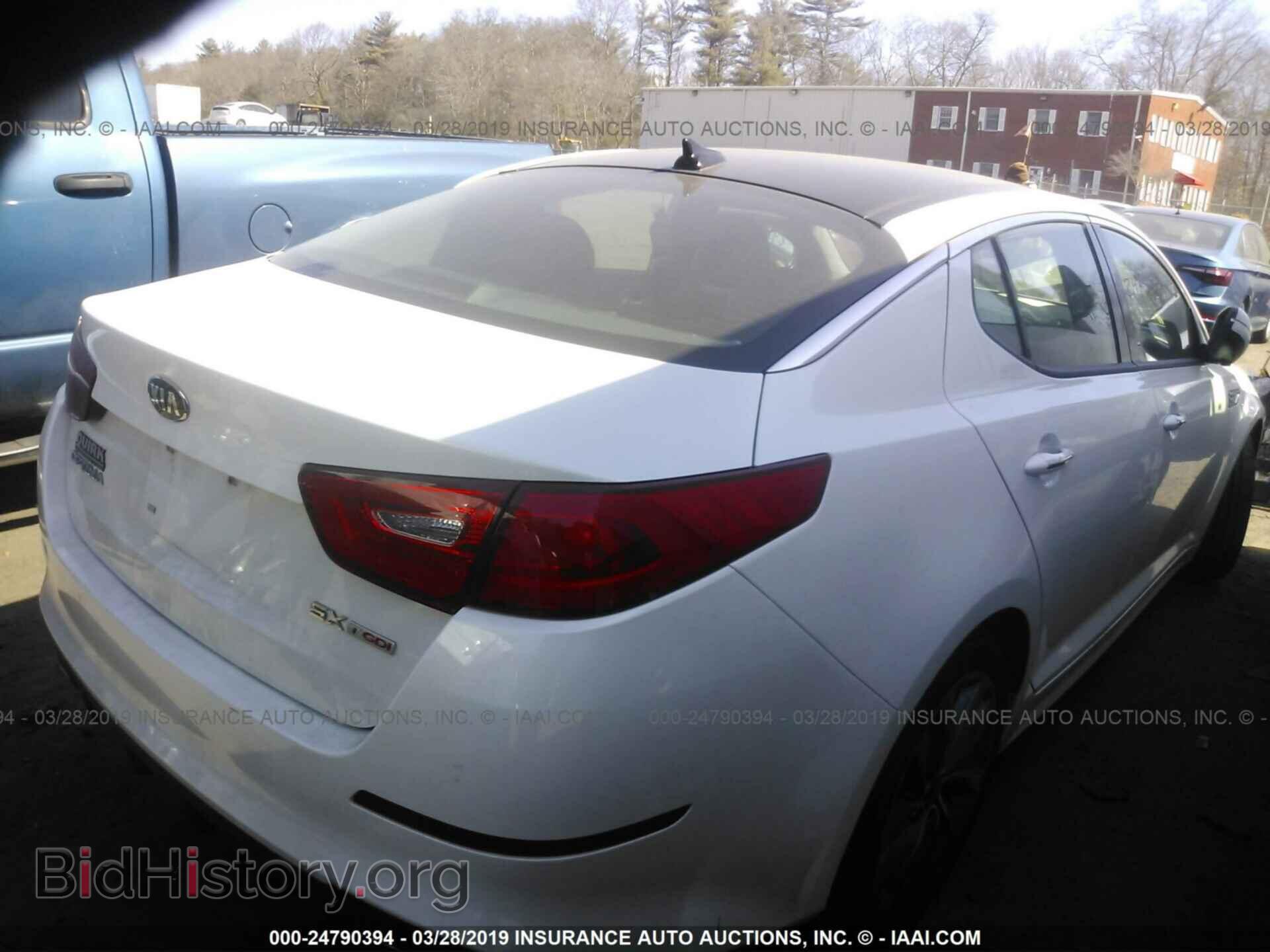 2015 KIA OPTIMA - VIN: 5XXGR4A69FG501233 - Фото 4