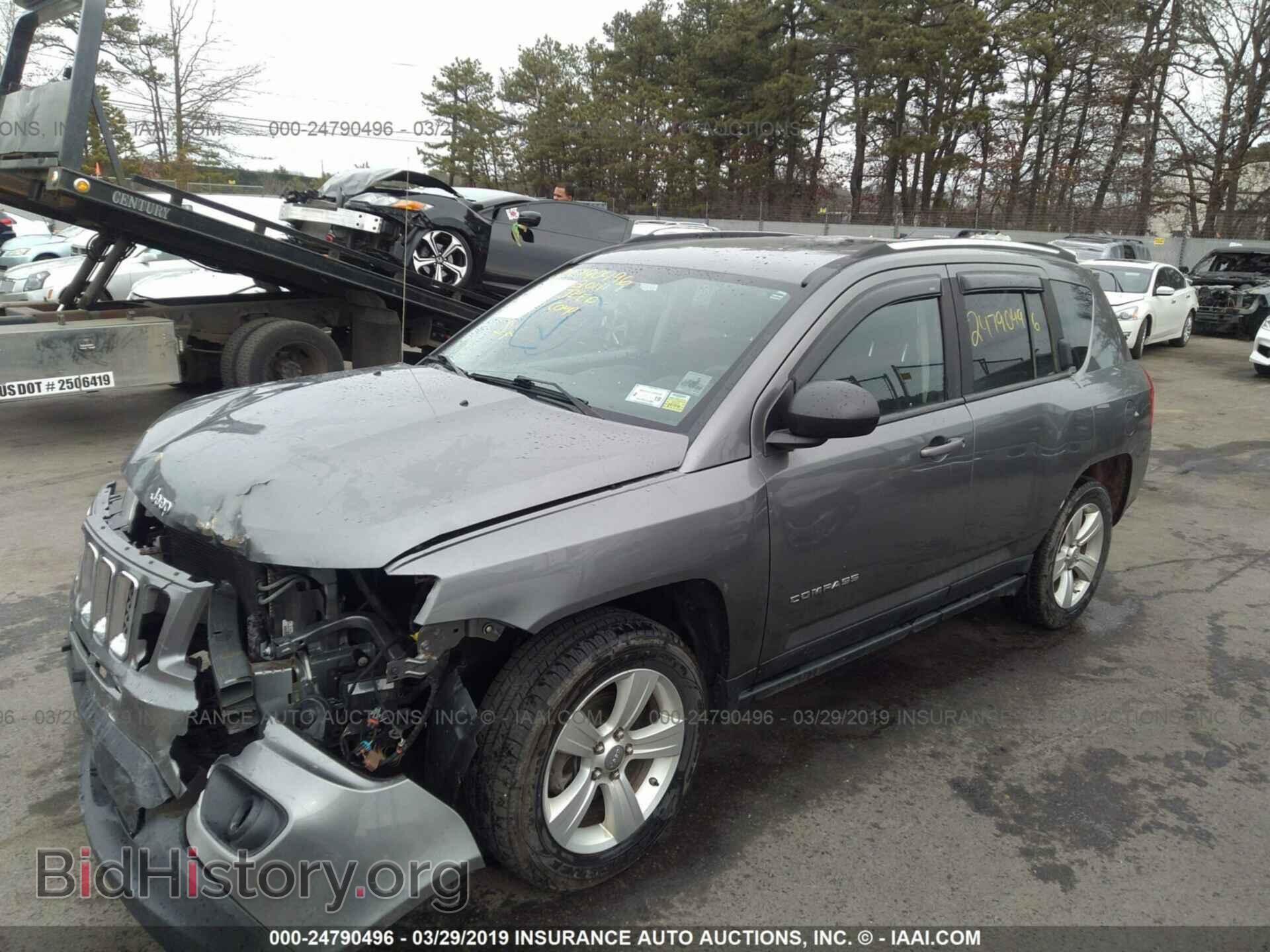 2011 JEEP COMPASS - VIN: 1J4NF1FB9BD235165 - Фото 2