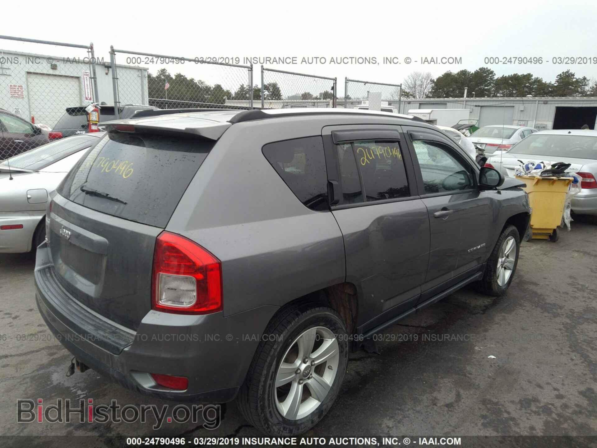 2011 JEEP COMPASS - VIN: 1J4NF1FB9BD235165 - Фото 4