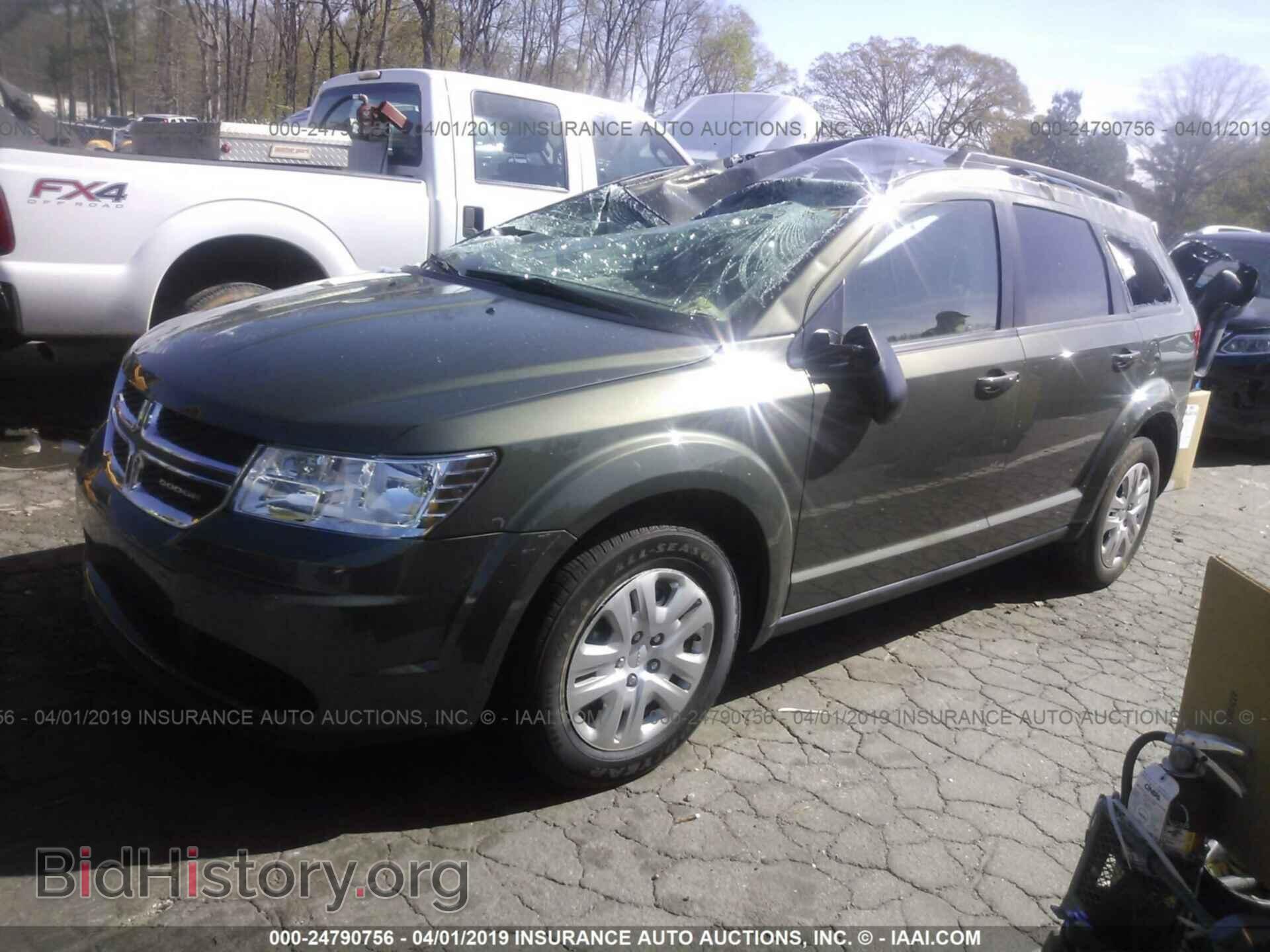 2018 DODGE JOURNEY - VIN: 3C4PDCAB7JT382035 - Фото 2