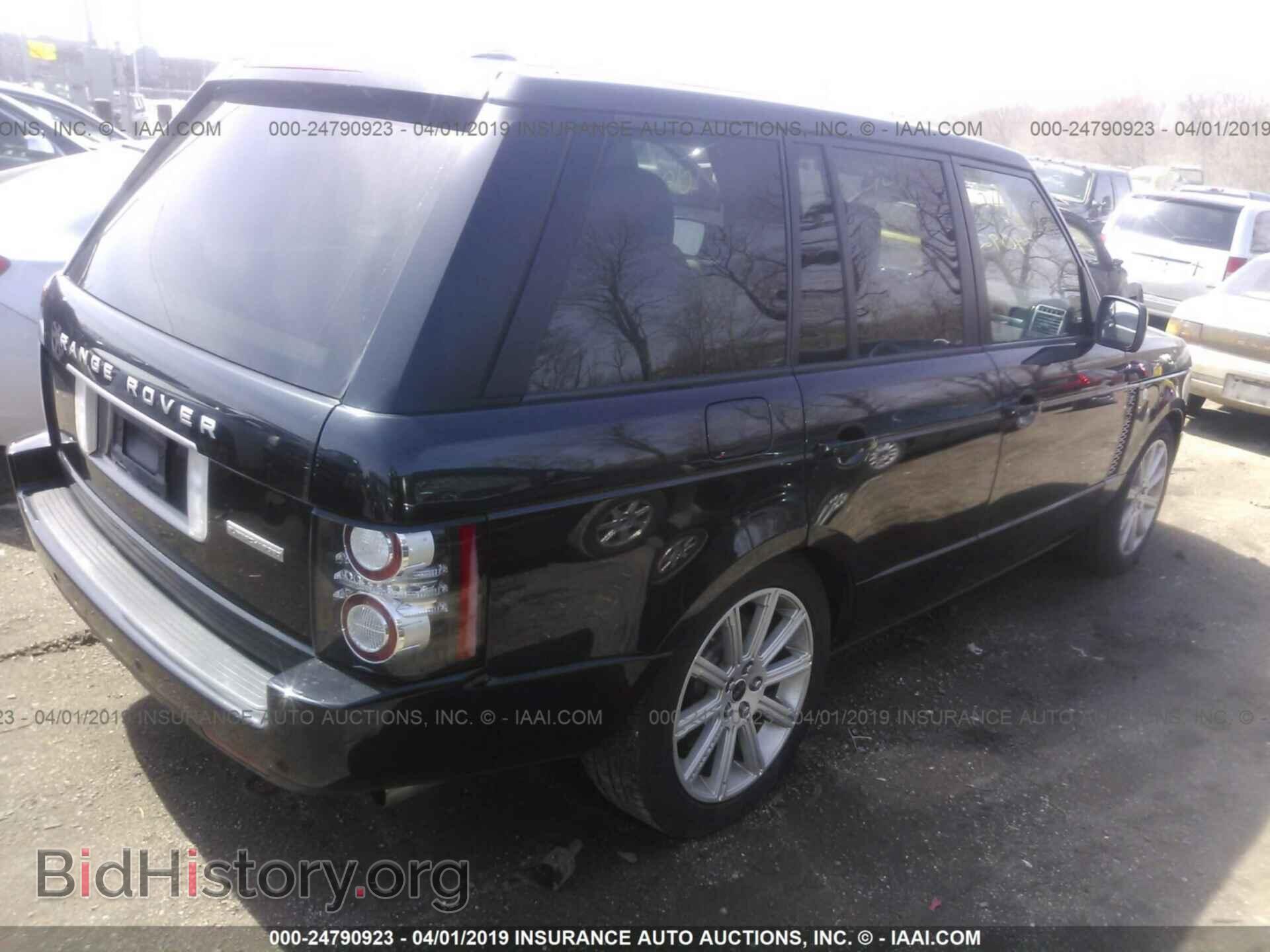 2012 LAND ROVER RANGE ROVER - VIN: SALMF1E43CA364583 - Фото 4