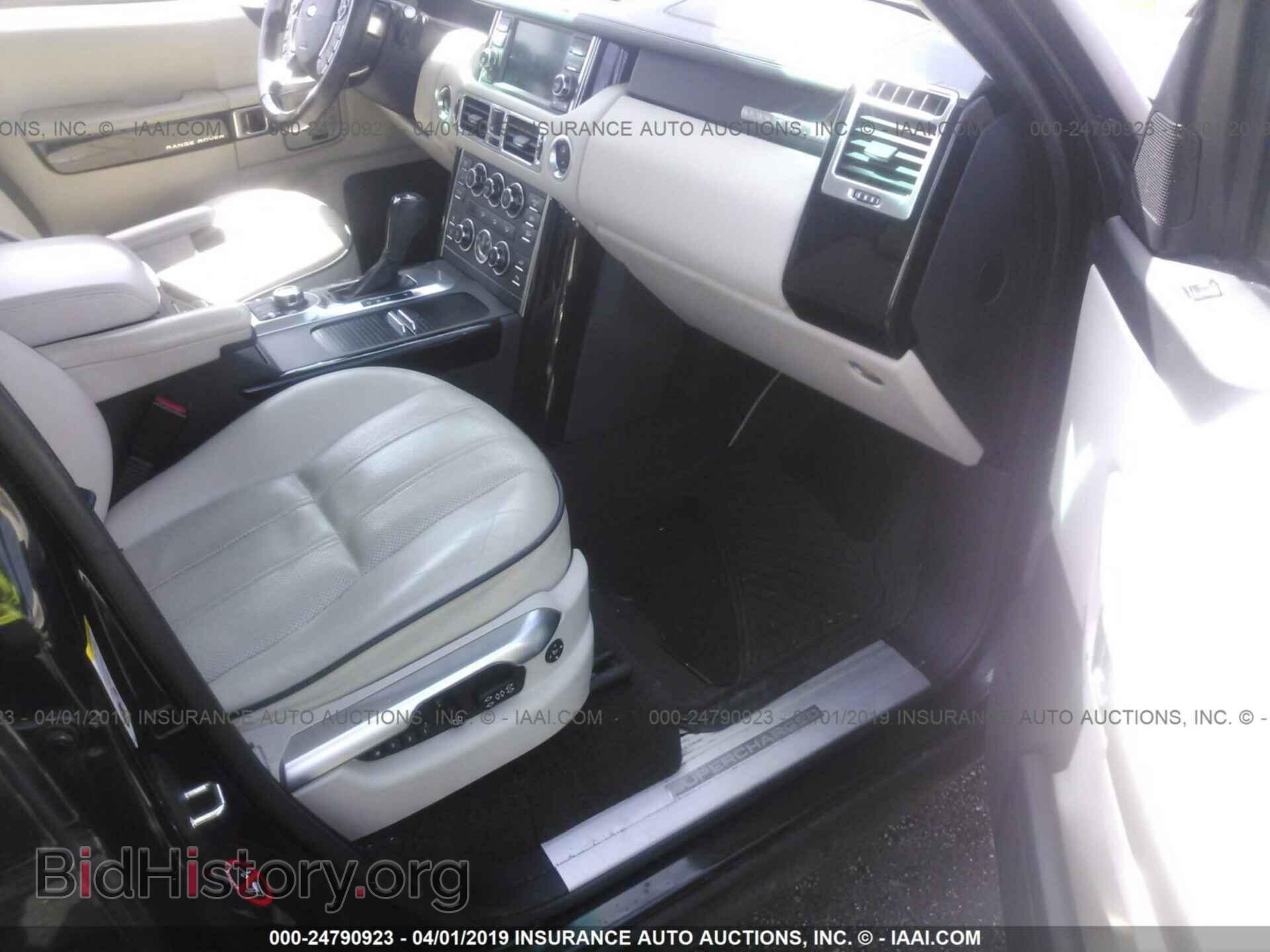 2012 LAND ROVER RANGE ROVER - VIN: SALMF1E43CA364583 - Фото 5