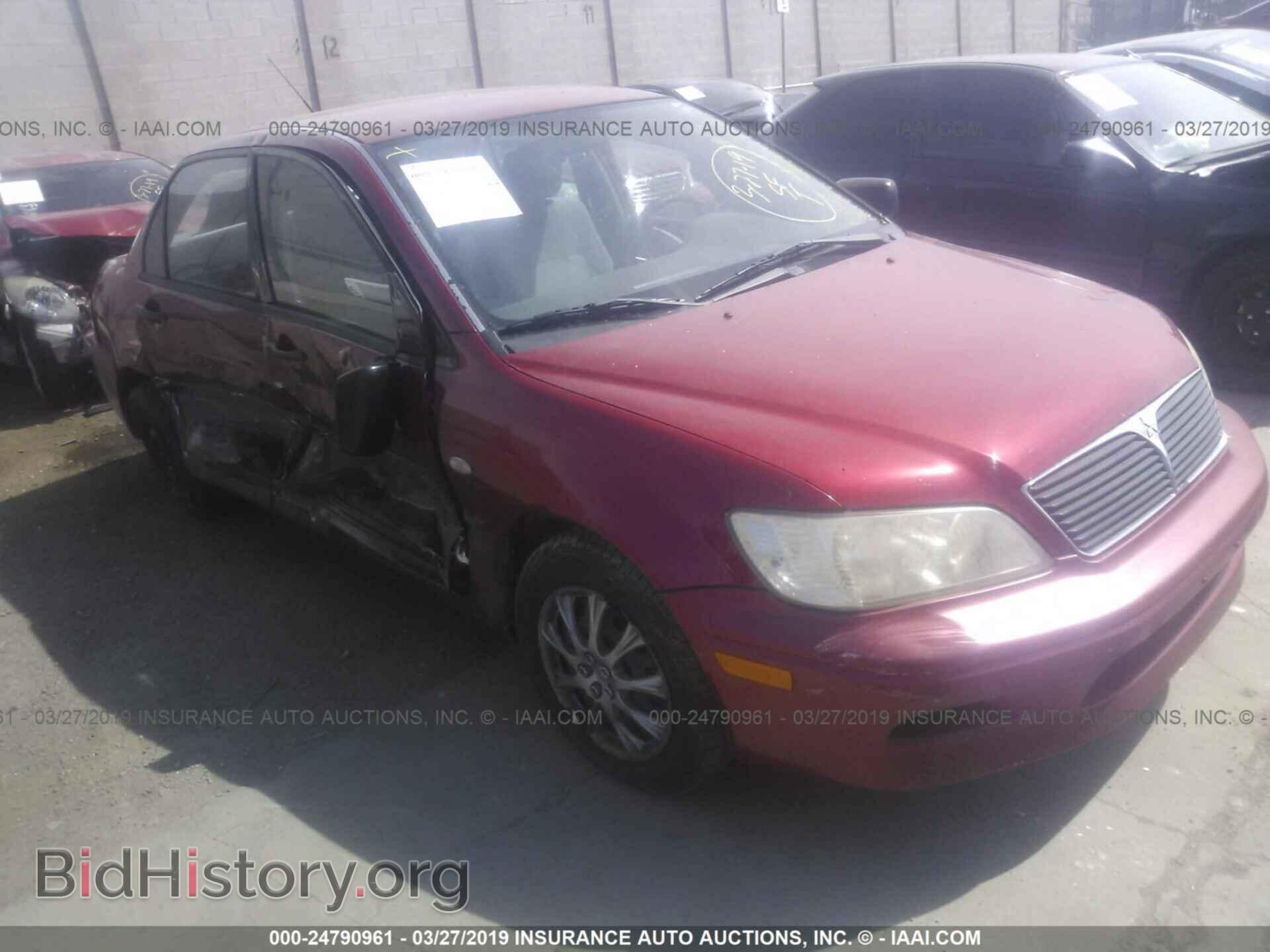 Photo JA3AJ26E22U081738 - MITSUBISHI LANCER 2002