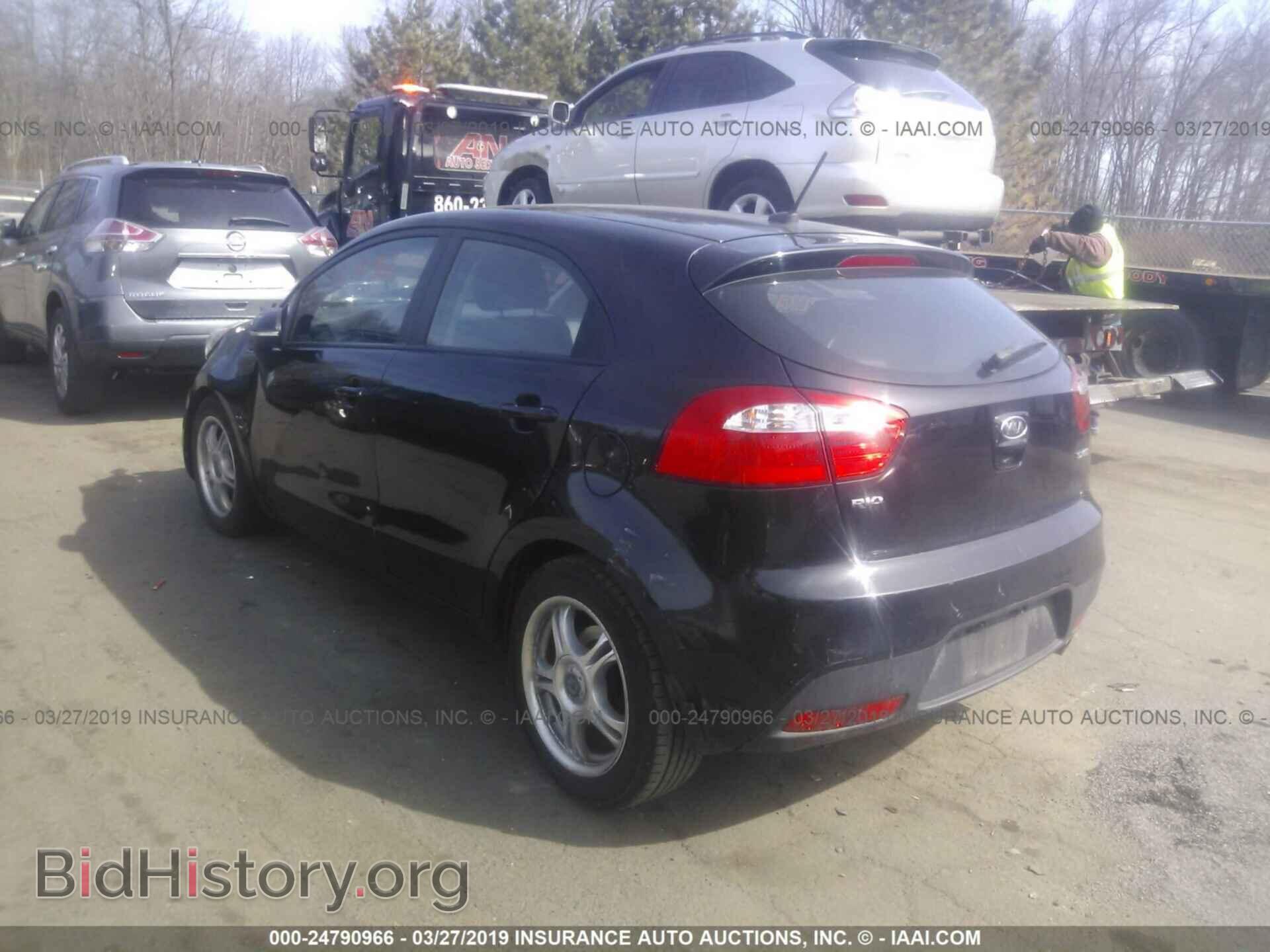 2012 KIA RIO - VIN: KNADN5A38C6029446 - Фото 3