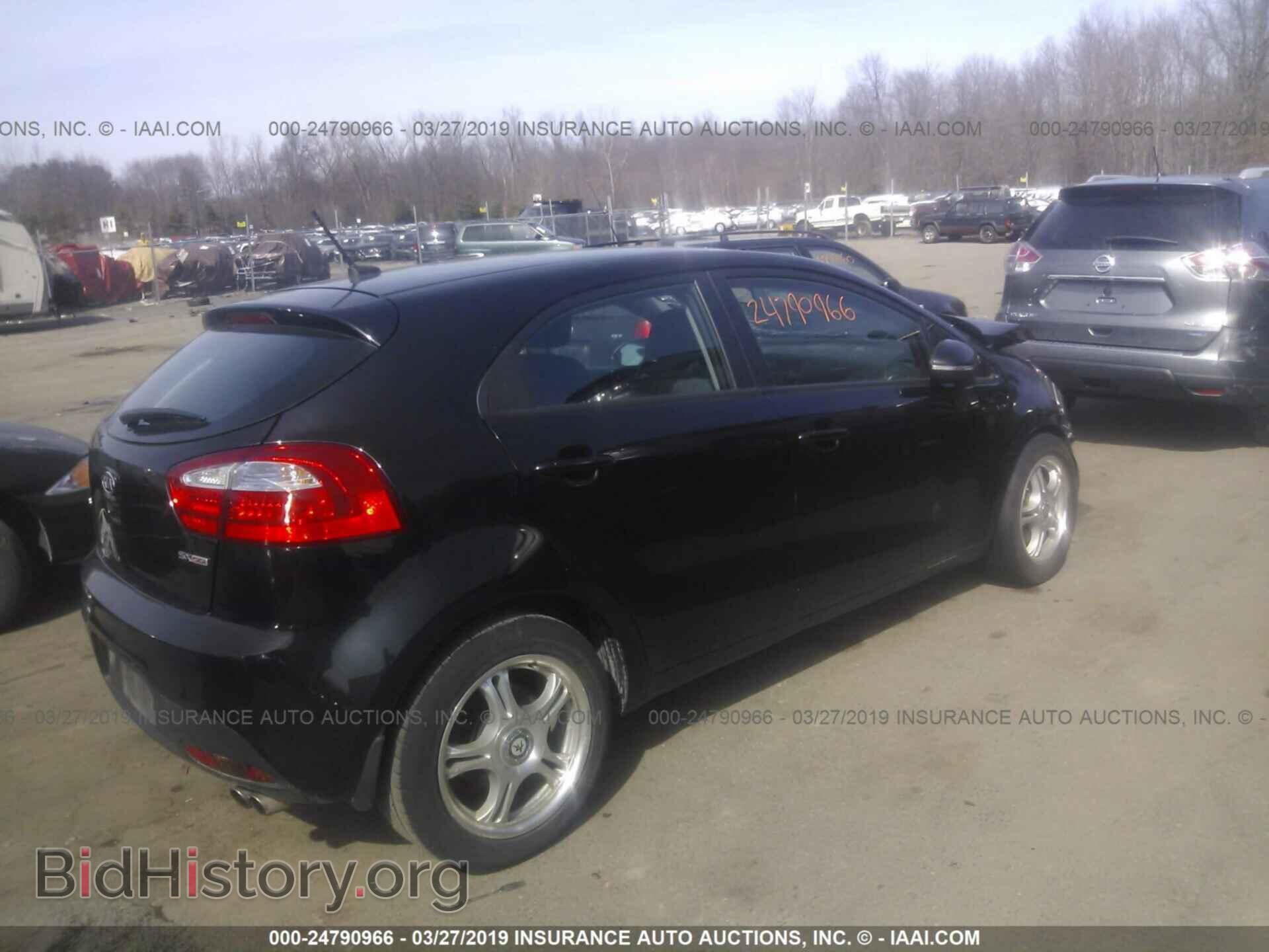 2012 KIA RIO - VIN: KNADN5A38C6029446 - Фото 4