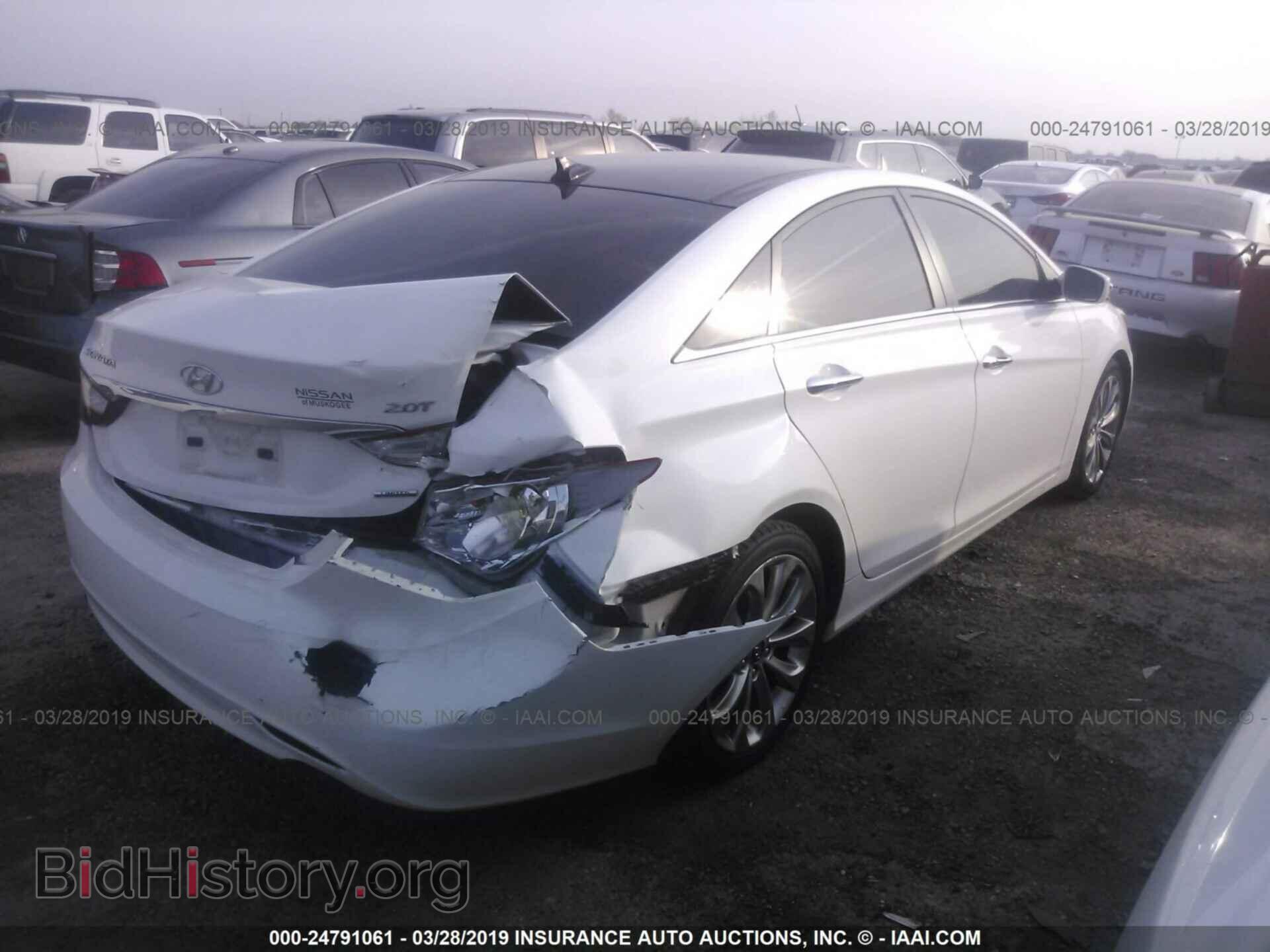 2012 HYUNDAI SONATA - VIN: 5NPEC4AB4CH500450 - Фото 4