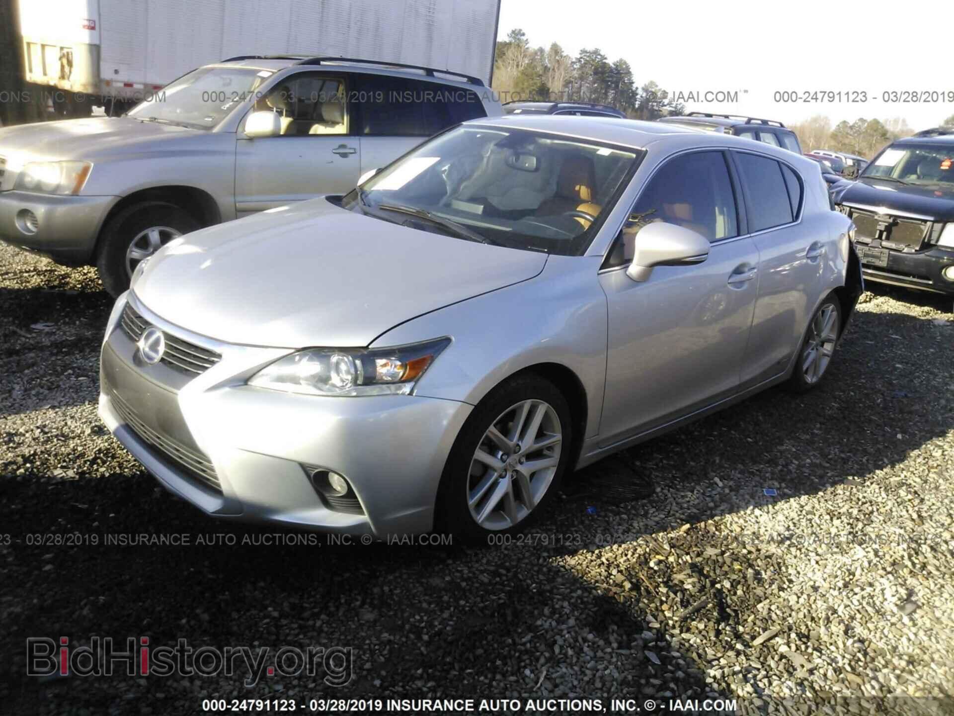 2015 LEXUS CT - VIN: JTHKD5BH1F2247374 - Фото 2