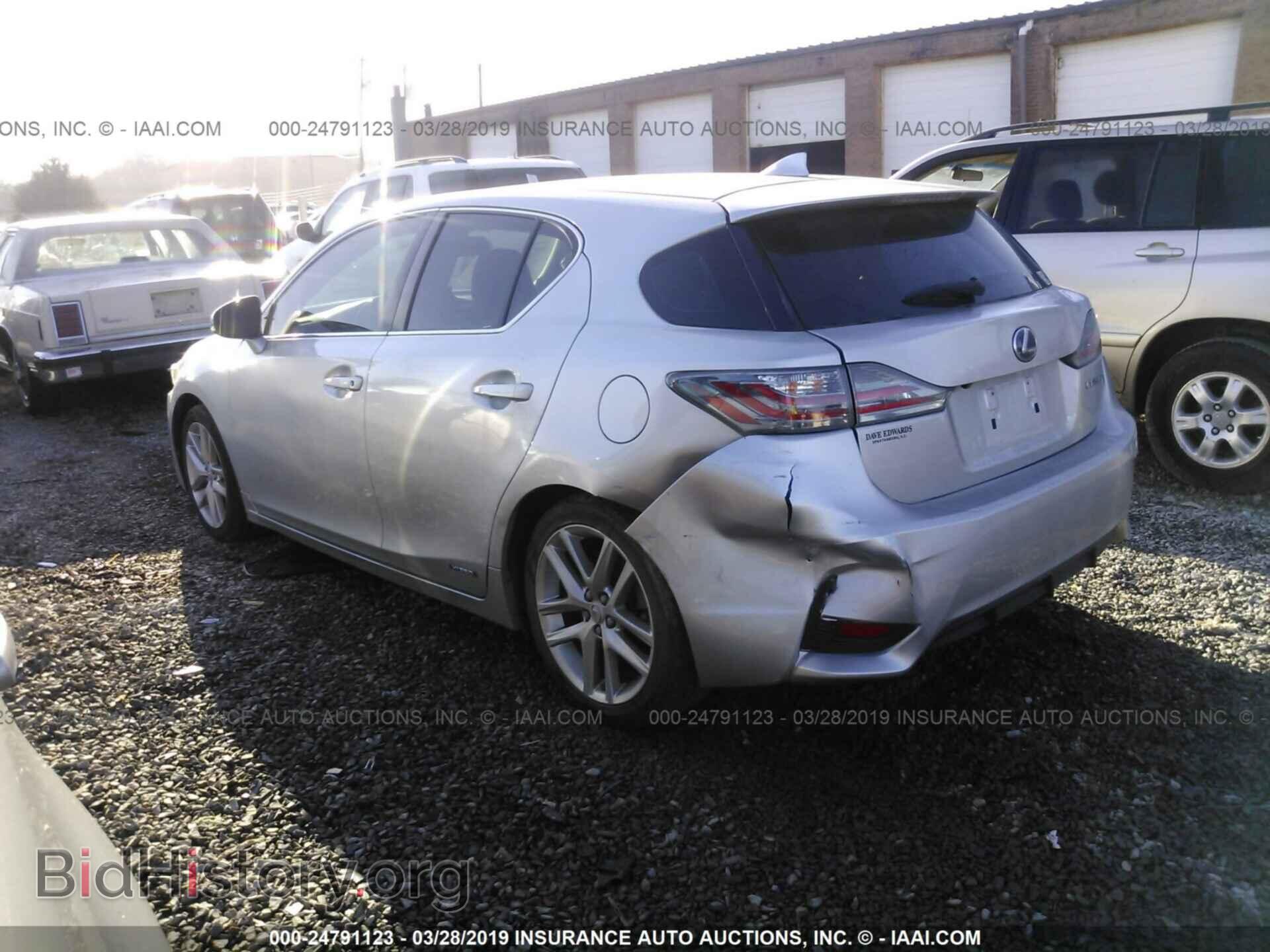 2015 LEXUS CT - VIN: JTHKD5BH1F2247374 - Фото 3