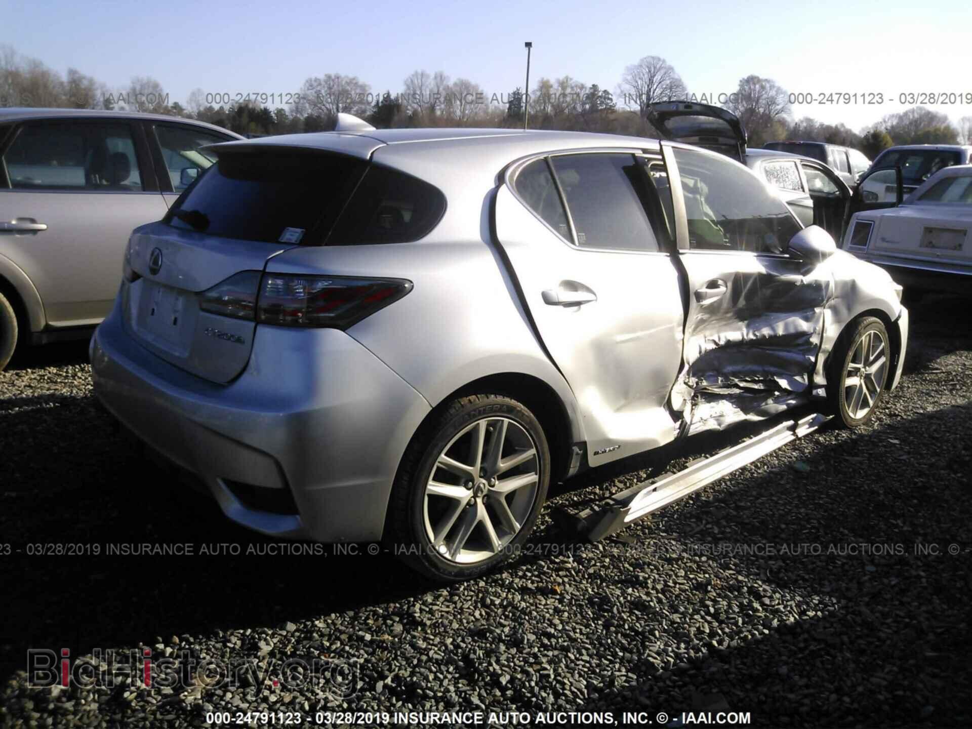 2015 LEXUS CT - VIN: JTHKD5BH1F2247374 - Фото 4