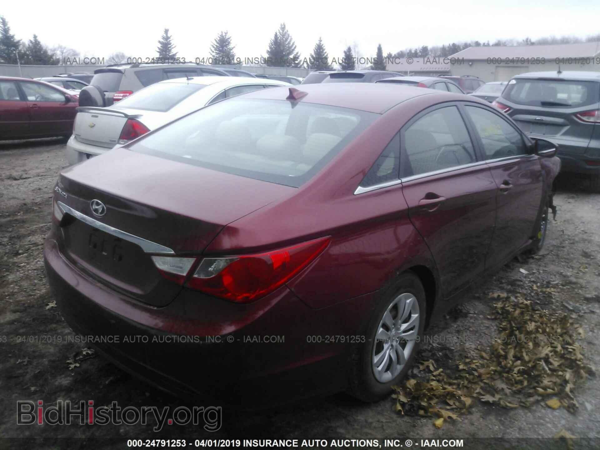 2012 HYUNDAI SONATA - VIN: 5NPEB4AC4CH331185 - Photo 4