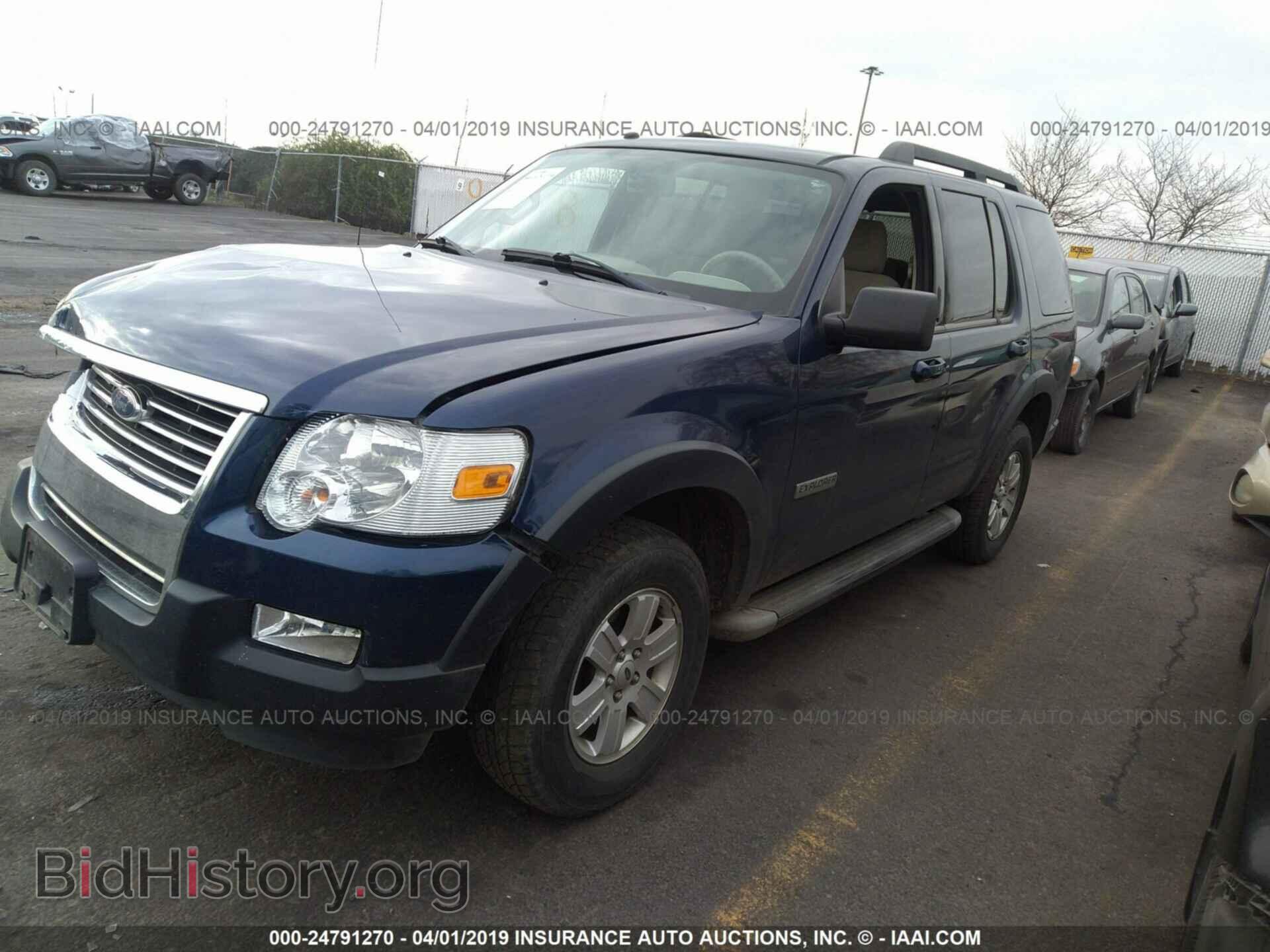 2007 FORD EXPLORER - VIN: 1FMEU73E37UB32064 - Фото 2