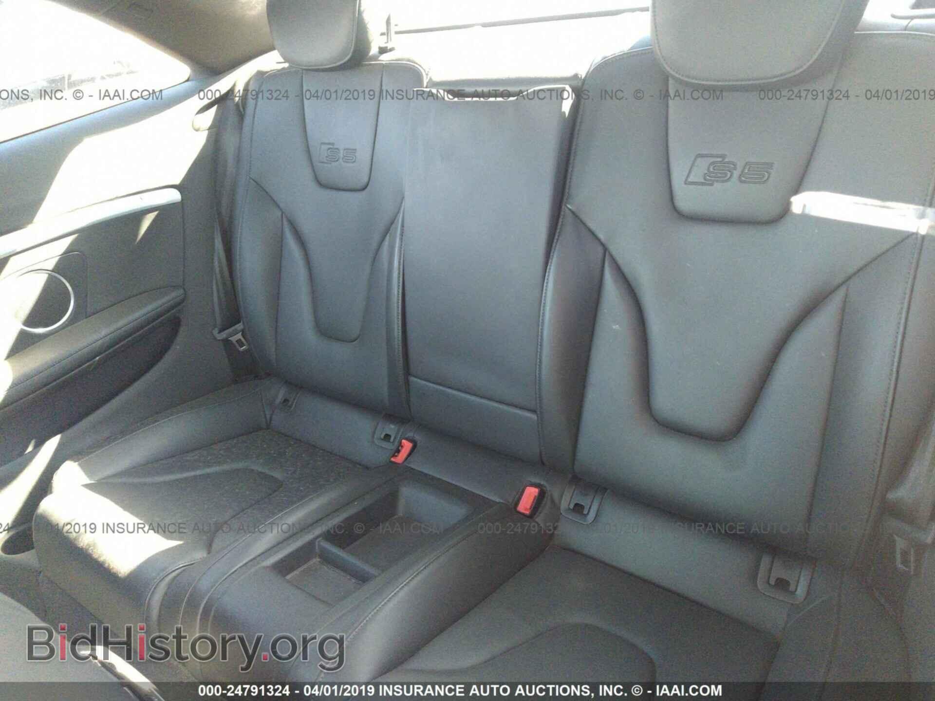 2012 AUDI S5 - VIN: WAUVVAFR7CA006649 - Photo 8