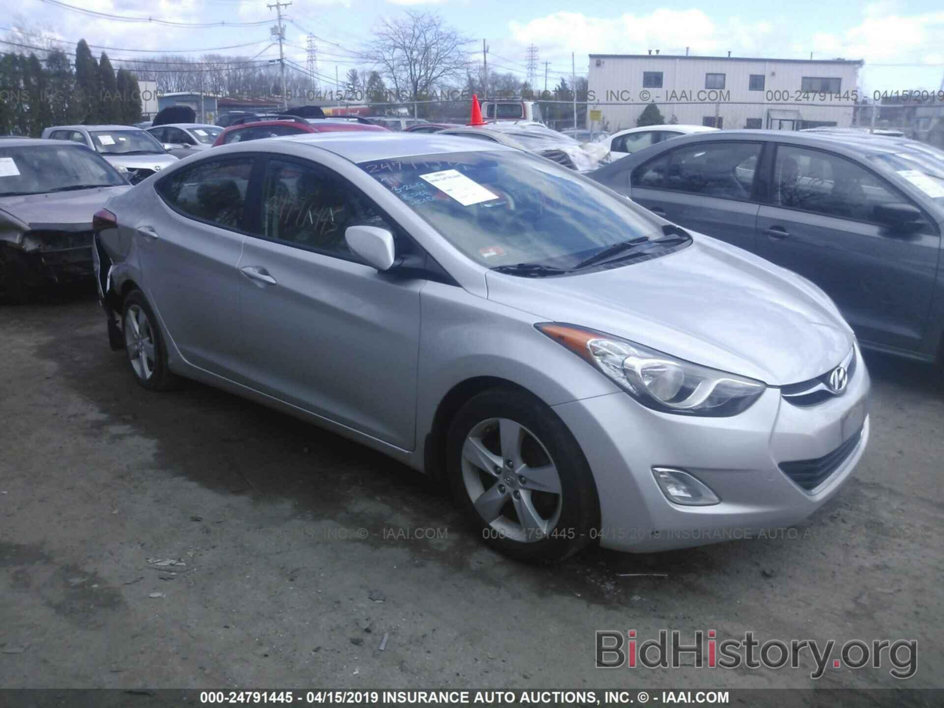 Photo KMHDH4AE8DU956221 - HYUNDAI ELANTRA 2013