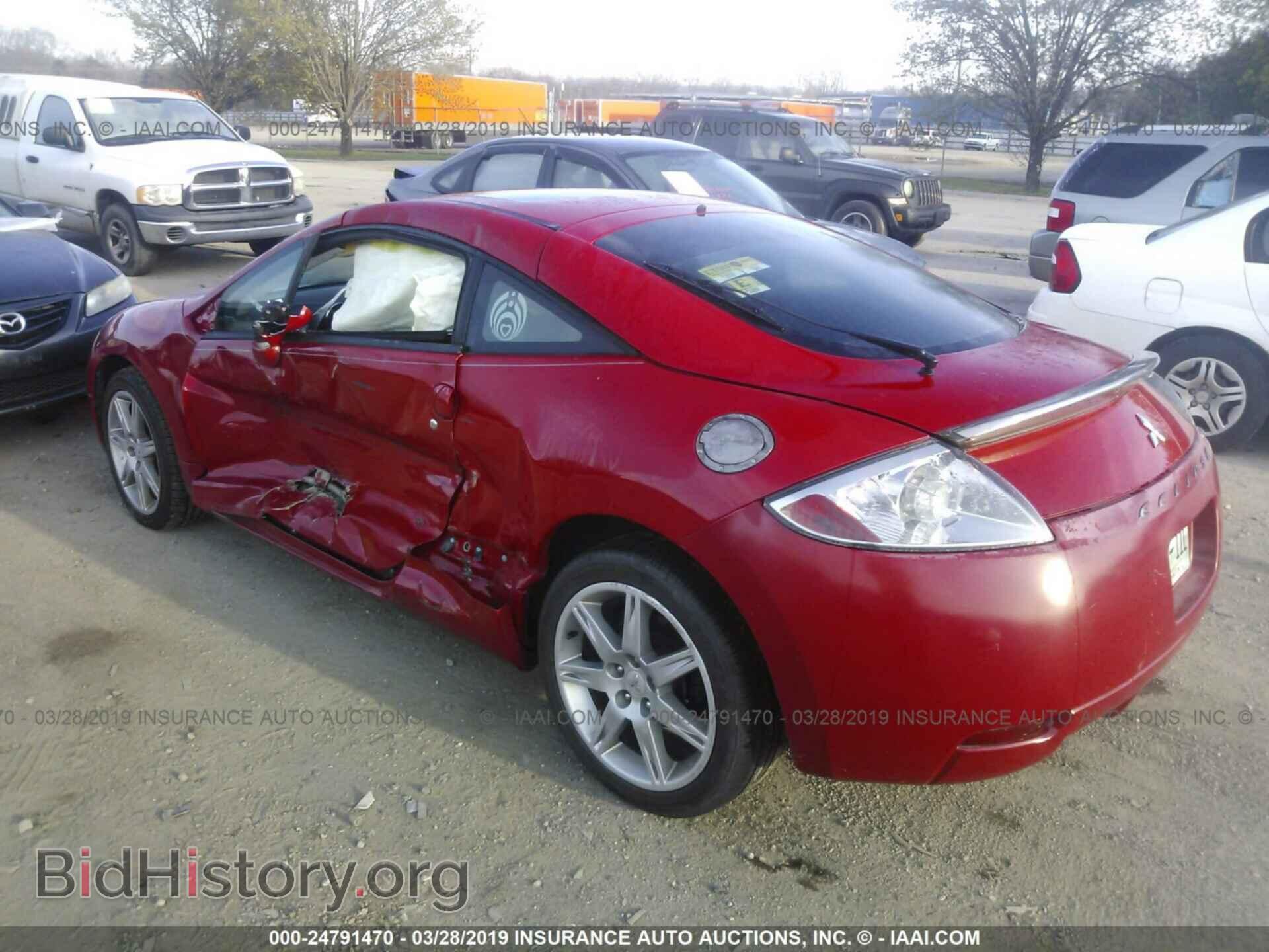 2007 MITSUBISHI ECLIPSE - VIN: 4A3AK34T67E006447 - Фото 3