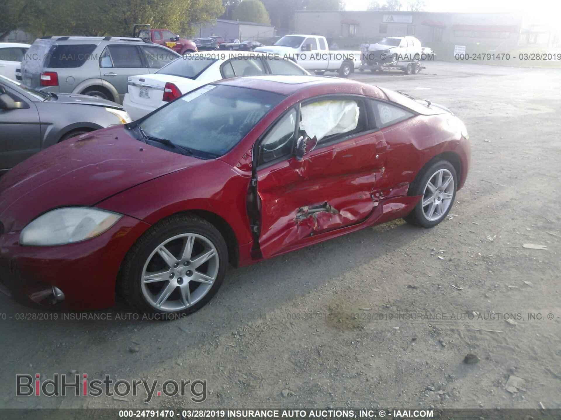2007 MITSUBISHI ECLIPSE - VIN: 4A3AK34T67E006447 - Фото 6