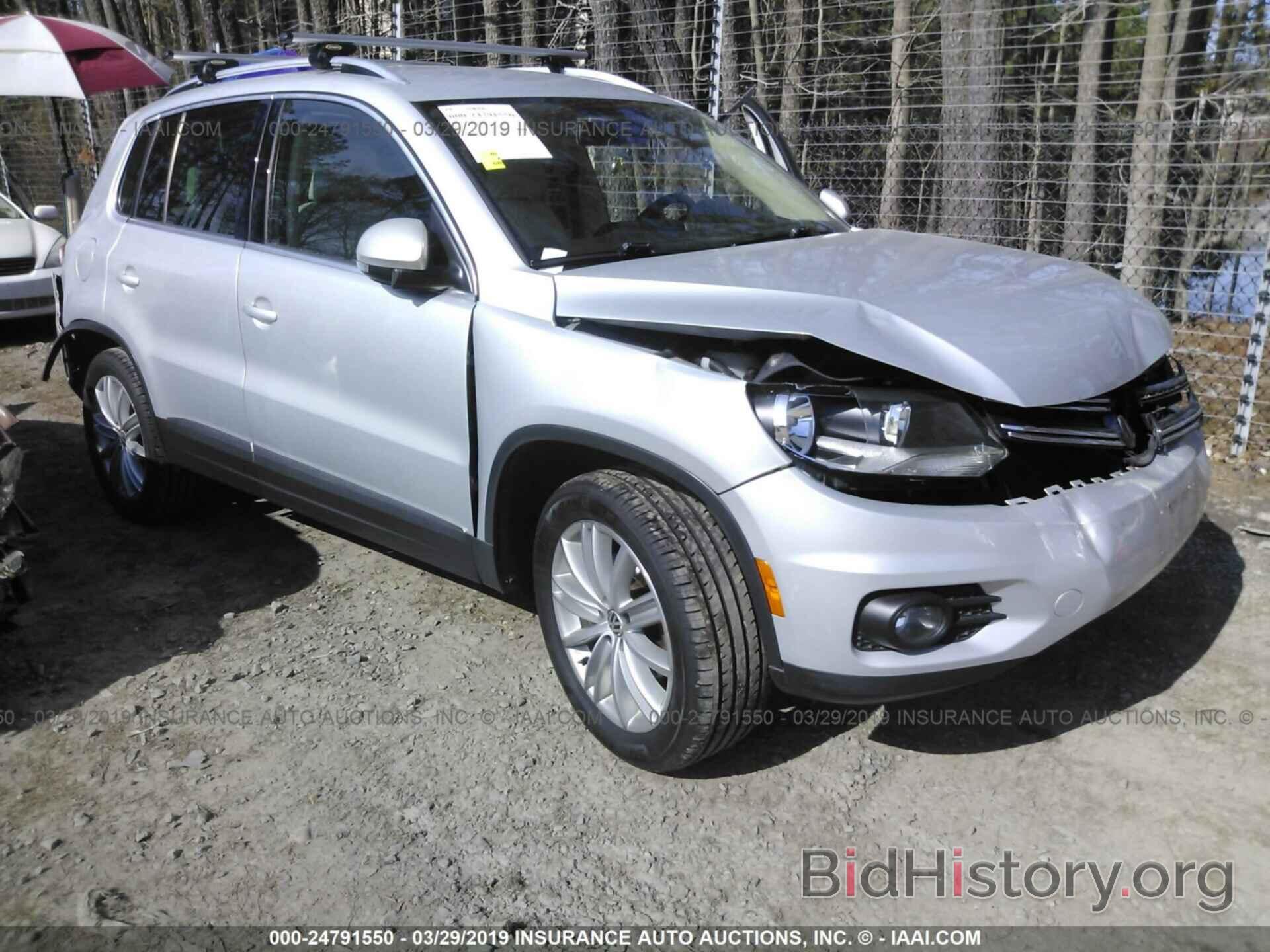 Photo WVGBV7AXXCW520167 - VOLKSWAGEN TIGUAN 2012