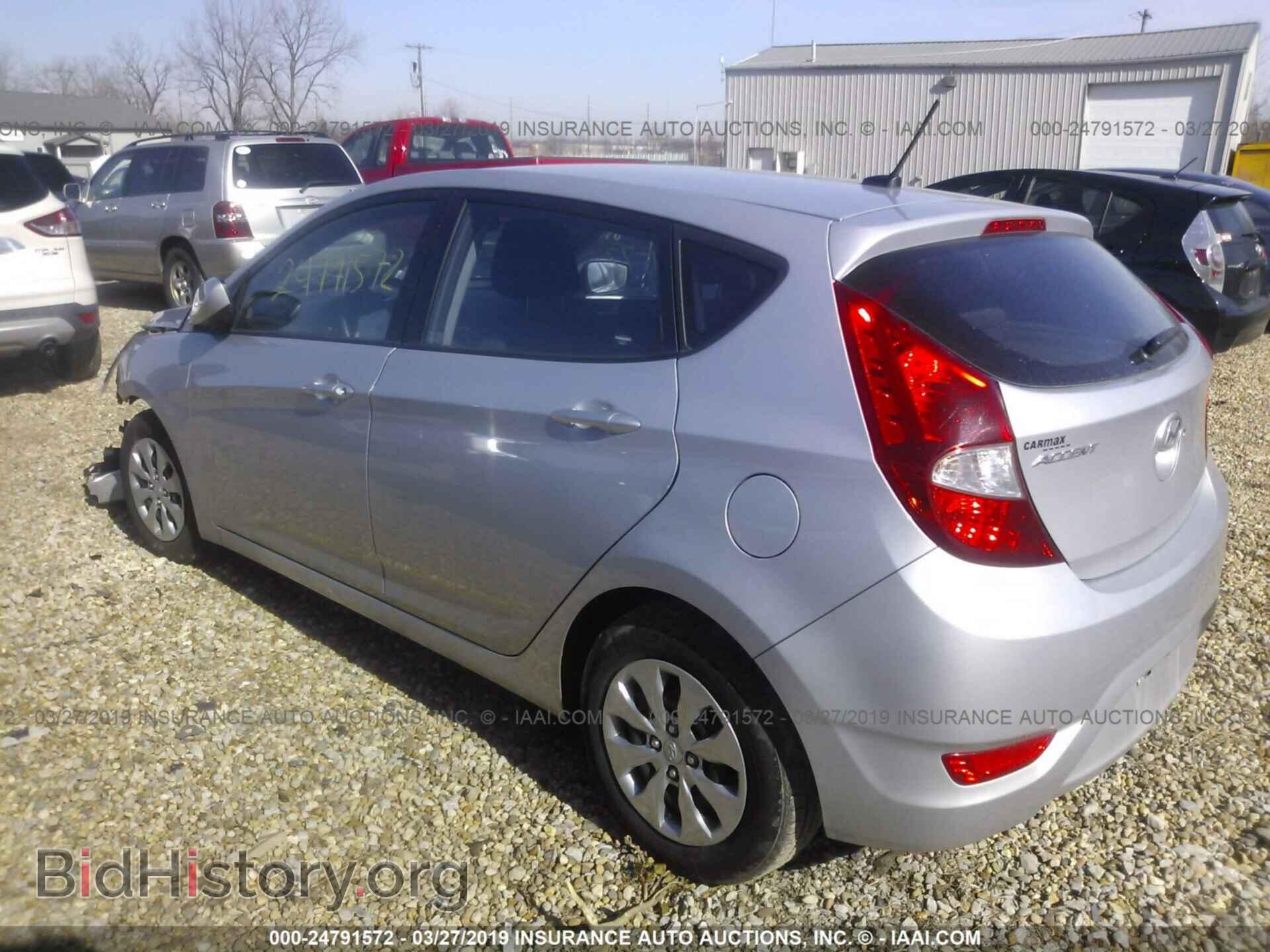 2016 HYUNDAI ACCENT - VIN: KMHCT5AE1GU279808 - Фото 3