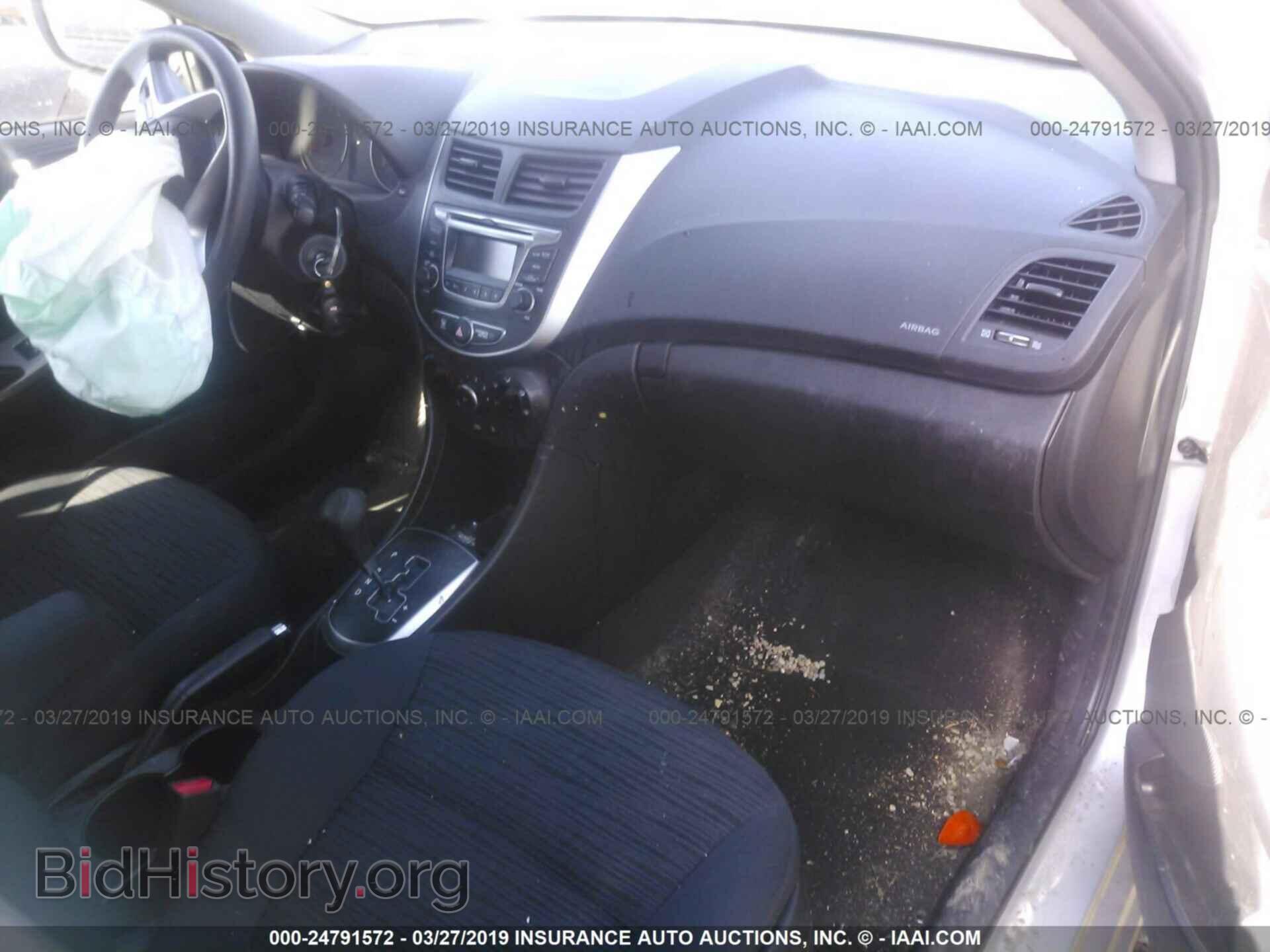 2016 HYUNDAI ACCENT - VIN: KMHCT5AE1GU279808 - Фото 5