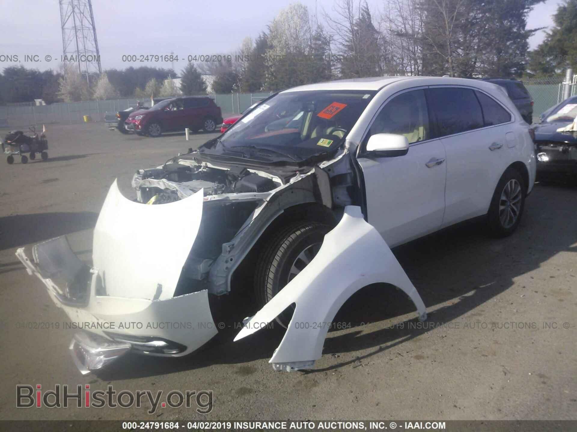 2015 ACURA MDX - VIN: 5FRYD4H42FB029708 - Photo 2