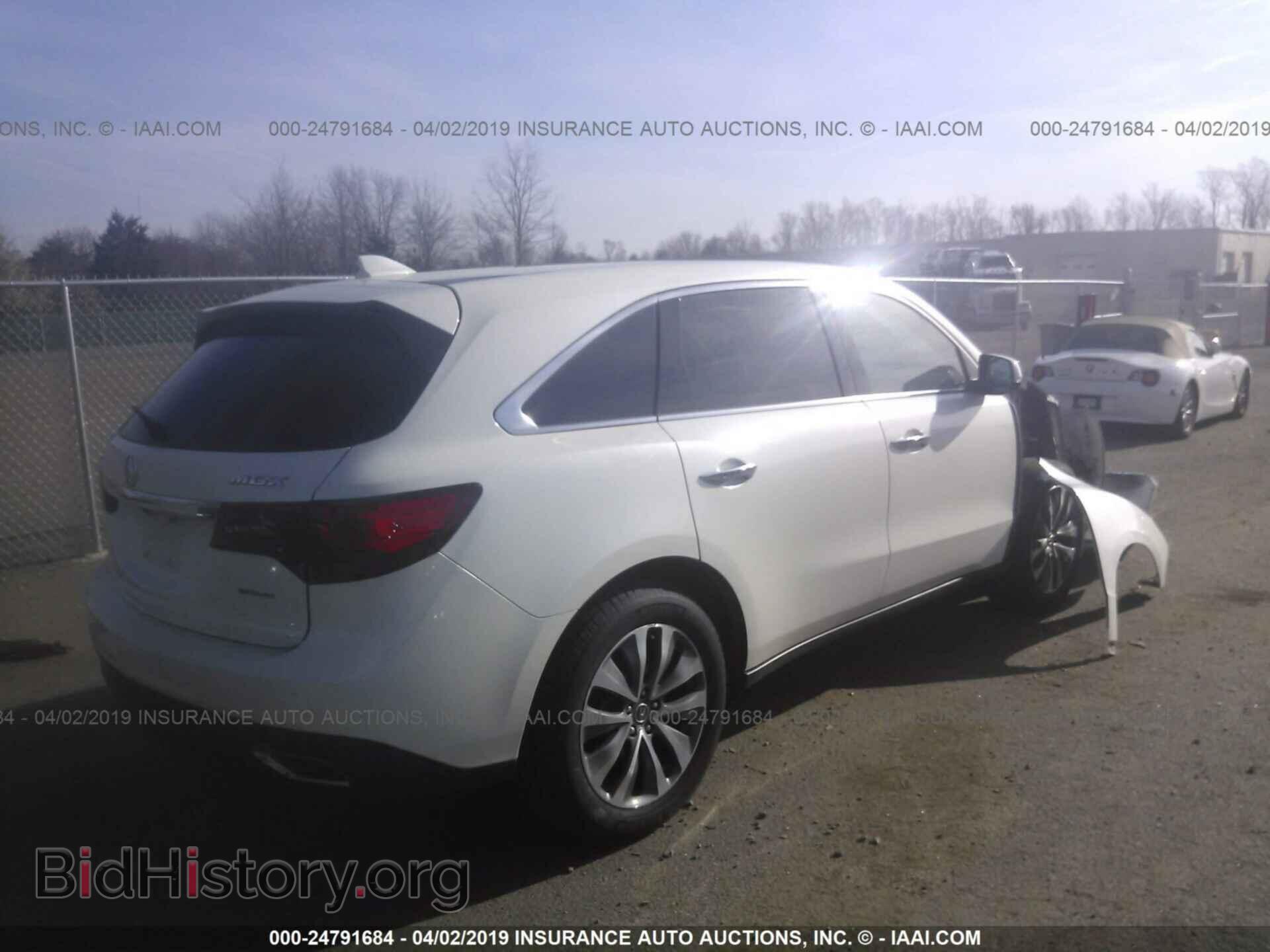 2015 ACURA MDX - VIN: 5FRYD4H42FB029708 - Photo 4