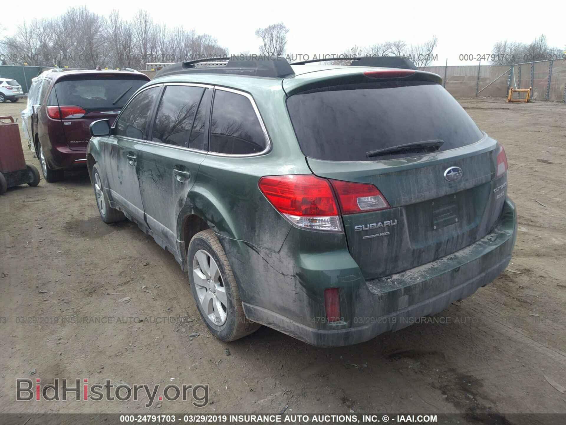 2012 SUBARU OUTBACK - VIN: 4S4BRBCC8C3300951 - Photo 3