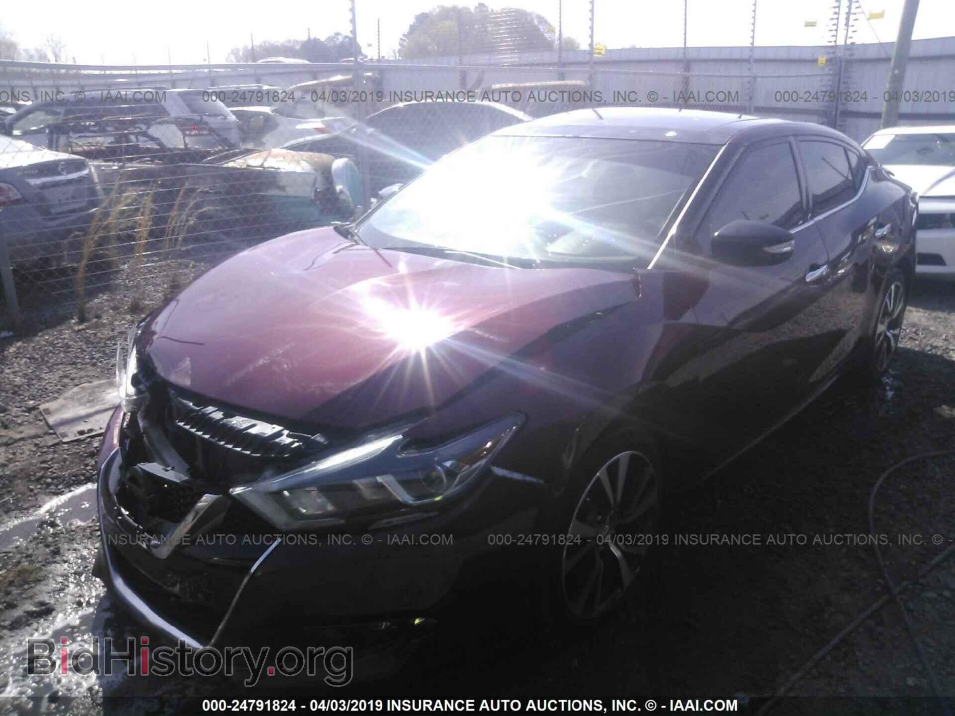 2017 Nissan MAXIMA (VIN 1N4AA6AP1HC379414) — фото 2 из 10