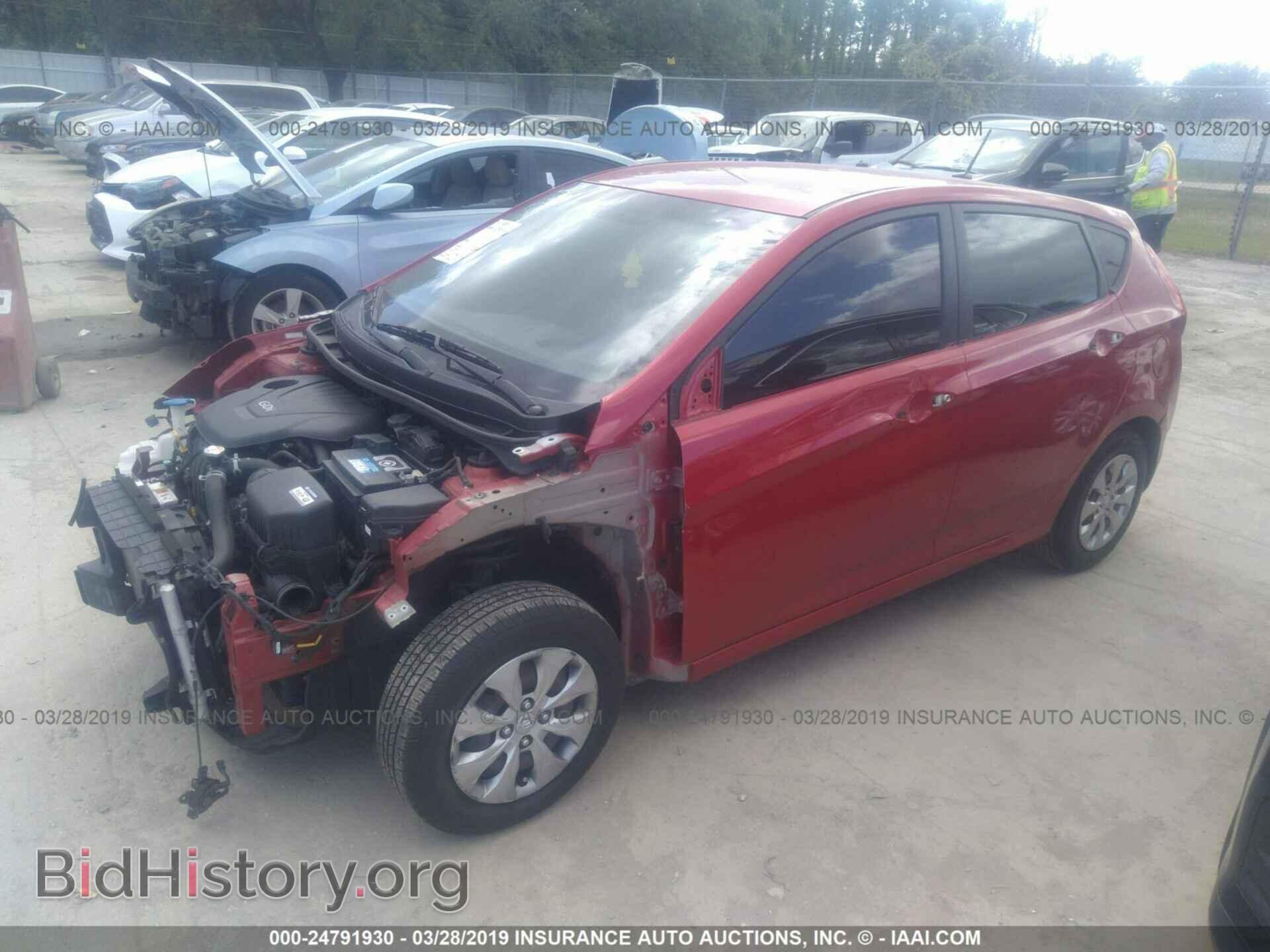 2016 HYUNDAI ACCENT - VIN: KMHCT5AE7GU255321 - Photo 2