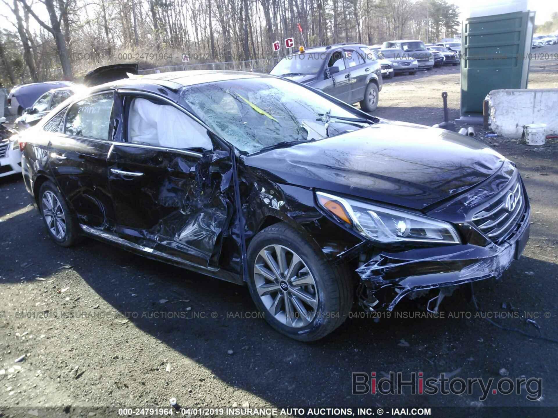 Photo 5NPE34AF1GH284985 - HYUNDAI SONATA 2016