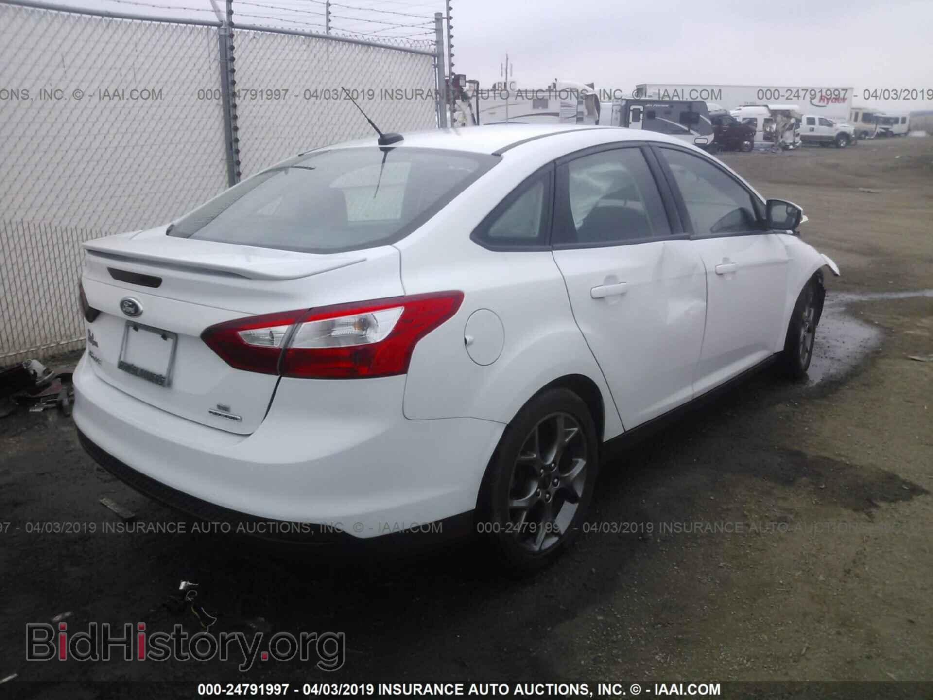 2014 FORD FOCUS - VIN: 1FADP3F2XEL349413 - Фото 4